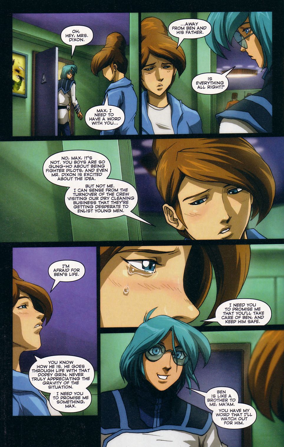 Read online Robotech: Love and War comic -  Issue #3 - 9