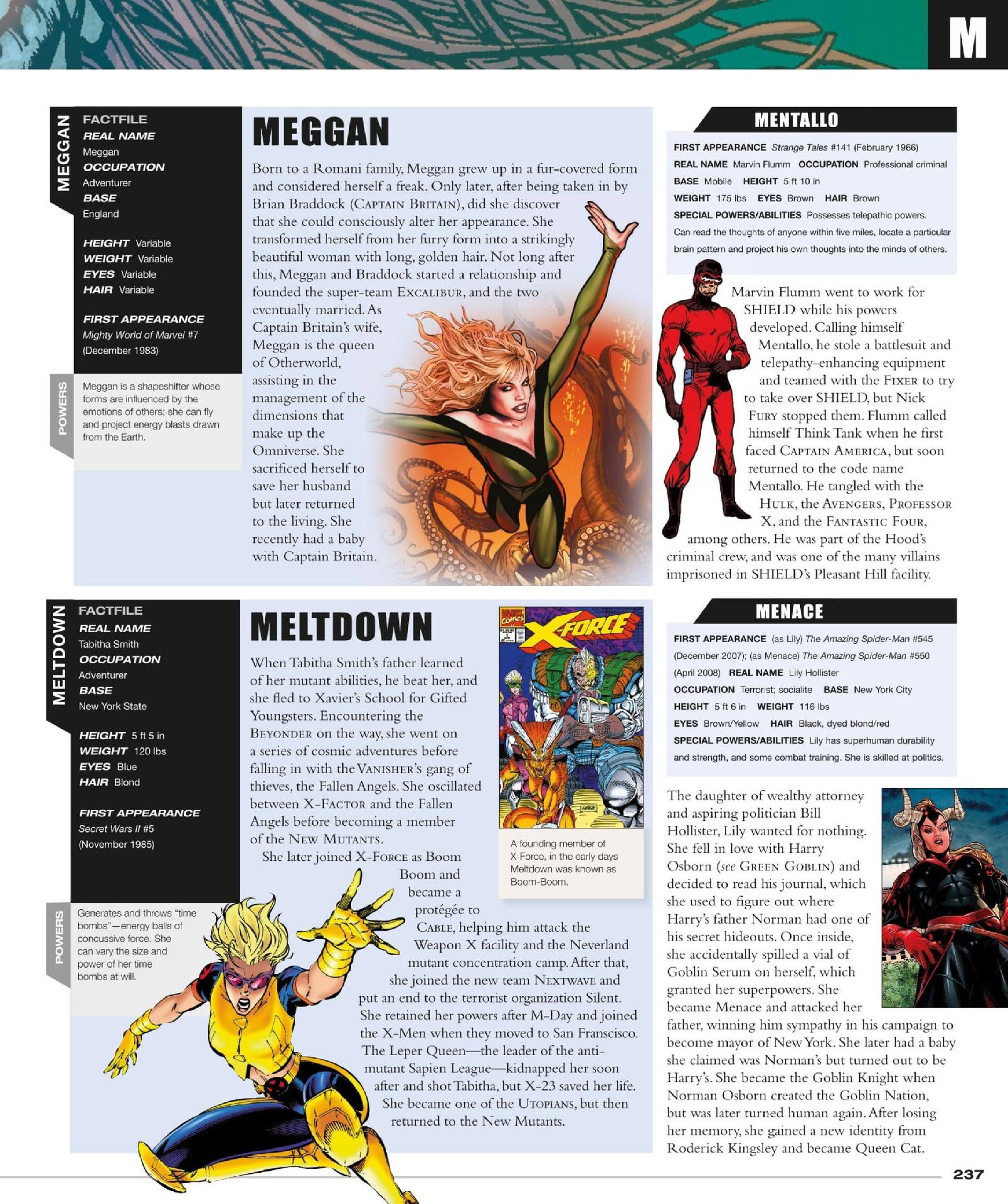 Read online Marvel Encyclopedia, New Edition comic -  Issue # TPB (Part 3) - 40