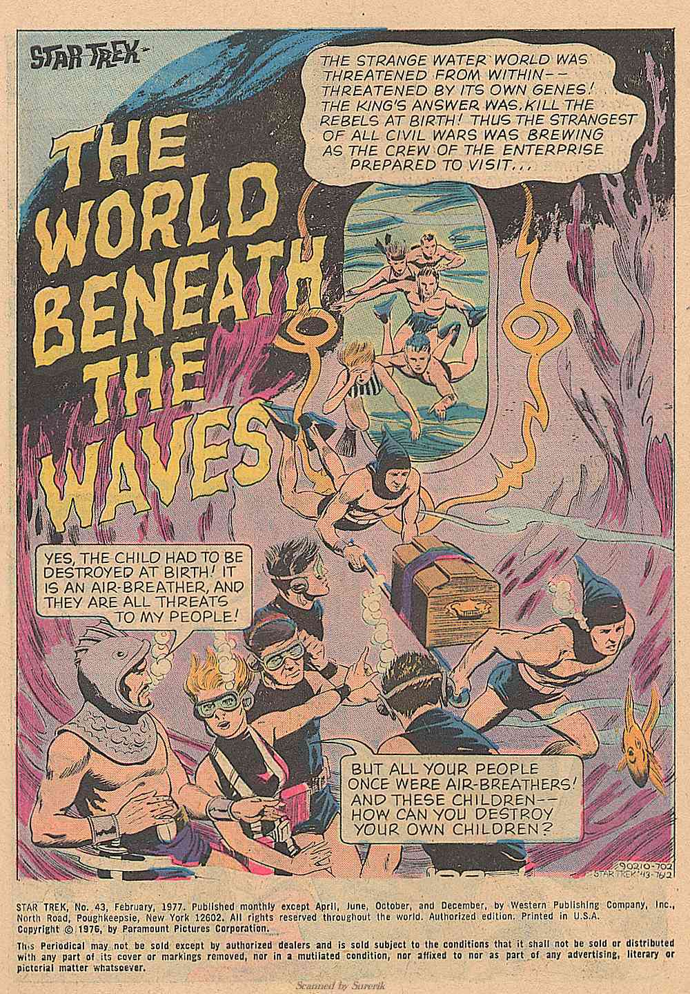 Read online Star Trek (1967) comic -  Issue #43 - 2