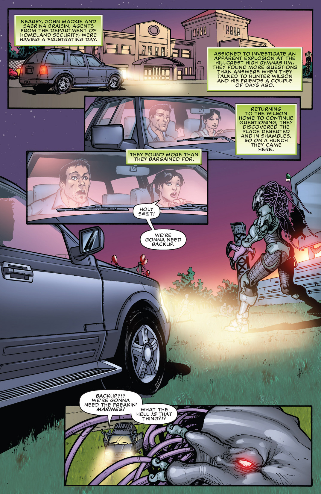 Read online Homecoming comic -  Issue #4 - 11