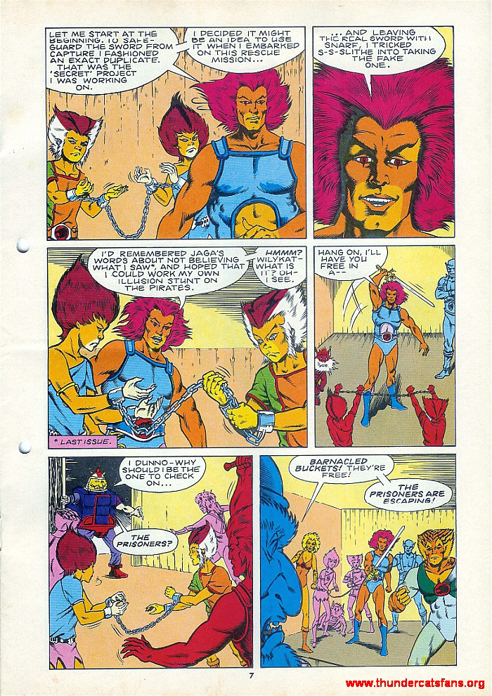 Read online ThunderCats (1987) comic -  Issue #12 - 7