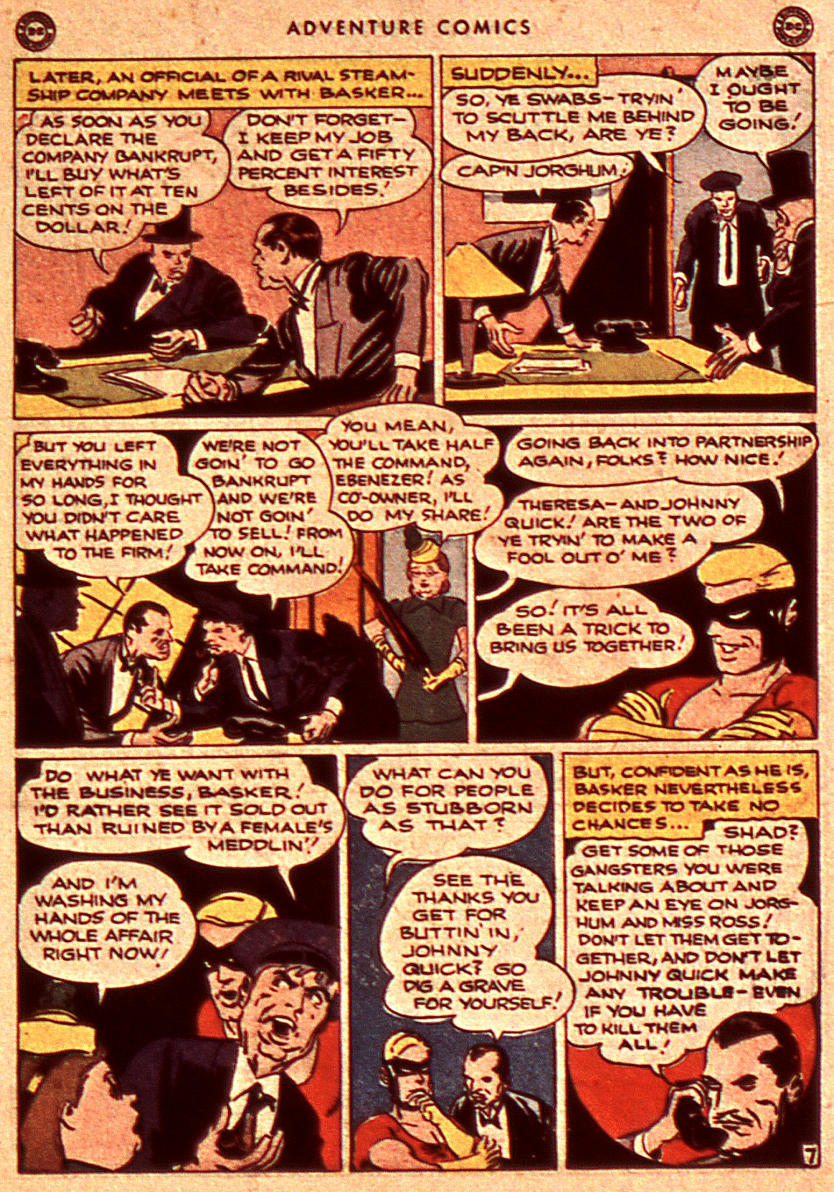Read online Adventure Comics (1938) comic -  Issue #106 - 27