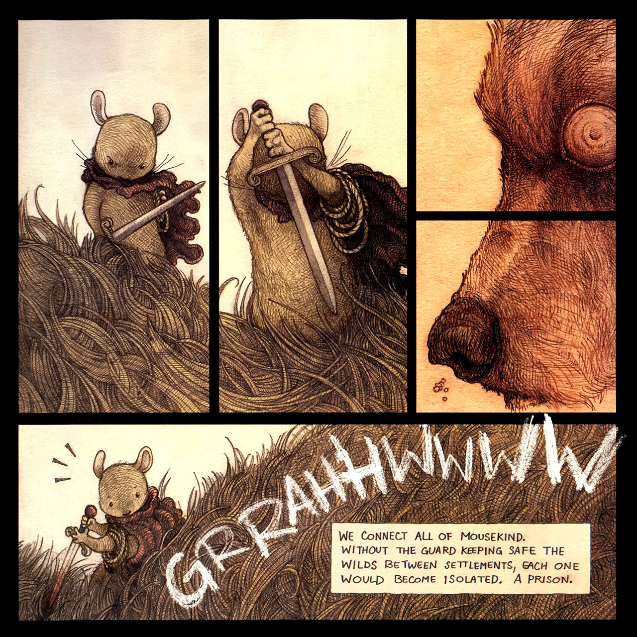 Read online Mouse Guard: Legends of the Guard comic -  Issue #2 - 7