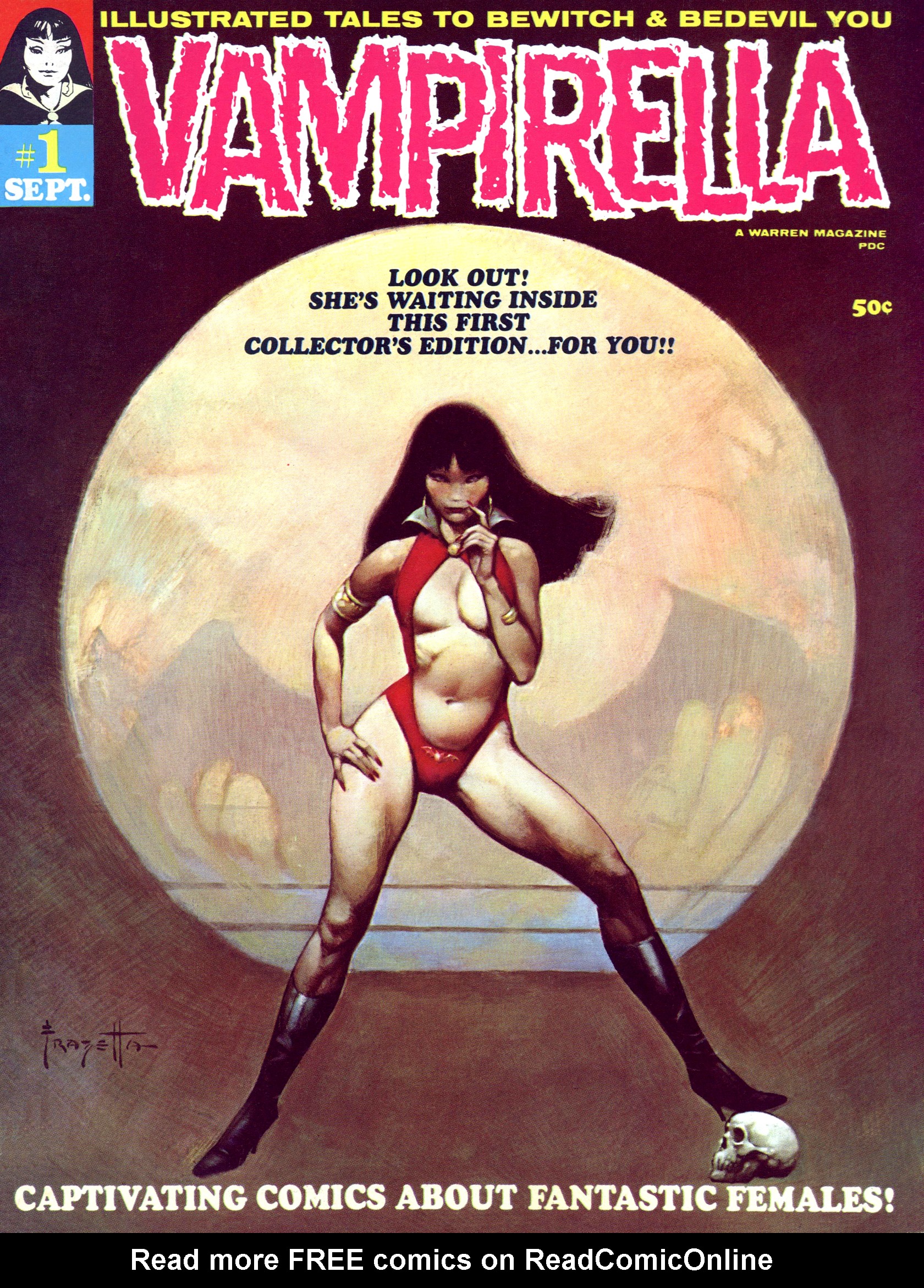 Read online Vampirella (1969) comic -  Issue #1 - 1