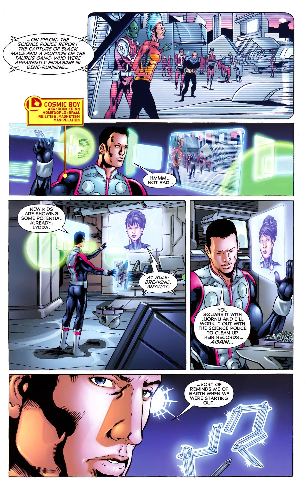 Read online Adventure Comics (1938) comic -  Issue #526 - 10