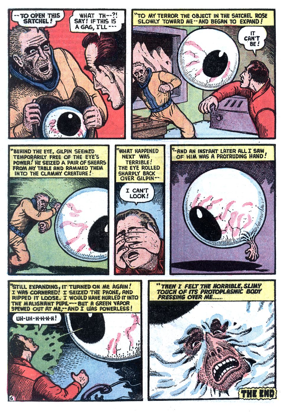 Read online Mystic (1951) comic -  Issue #6 - 7