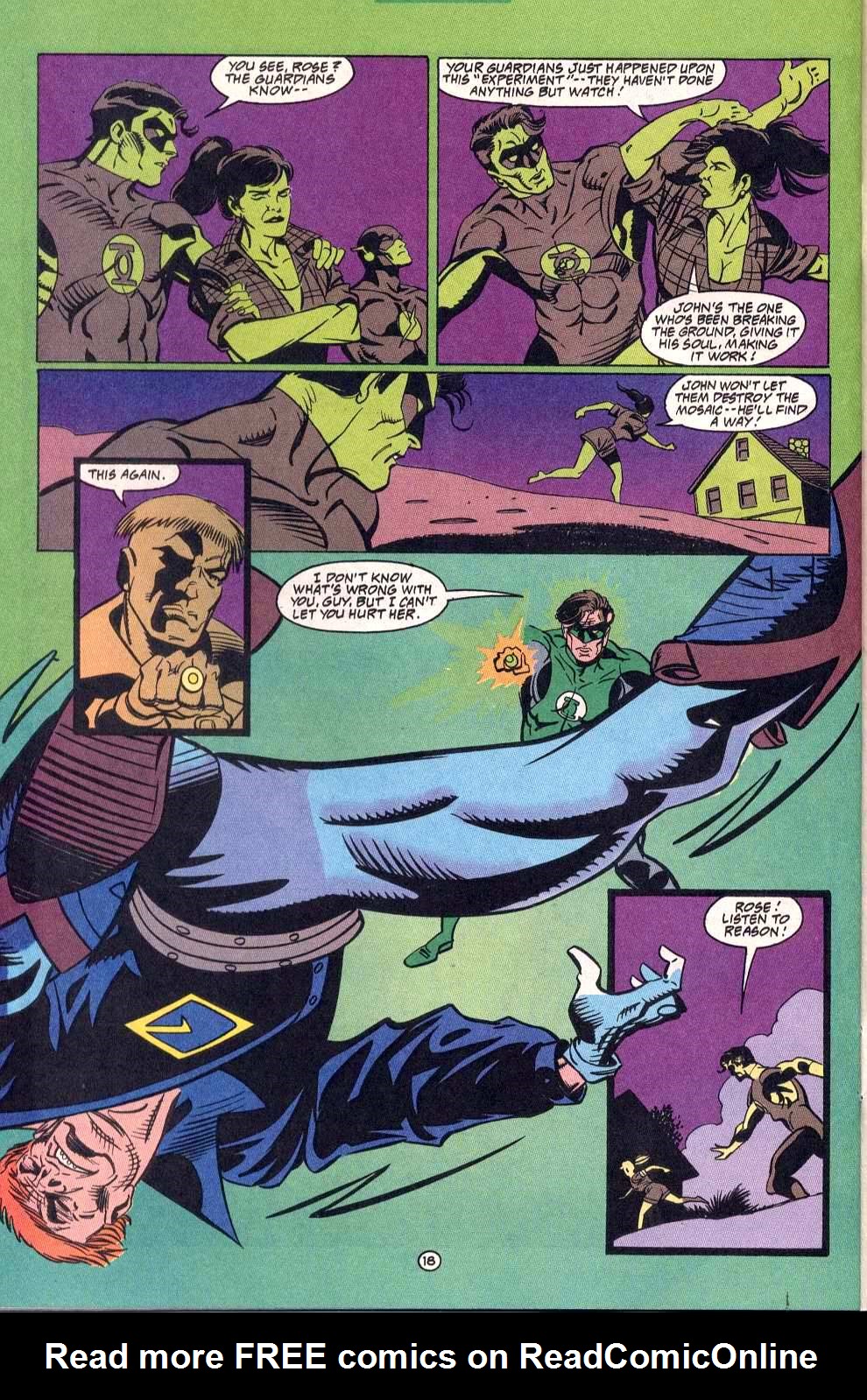 Read online Green Lantern: Mosaic comic -  Issue #16 - 20