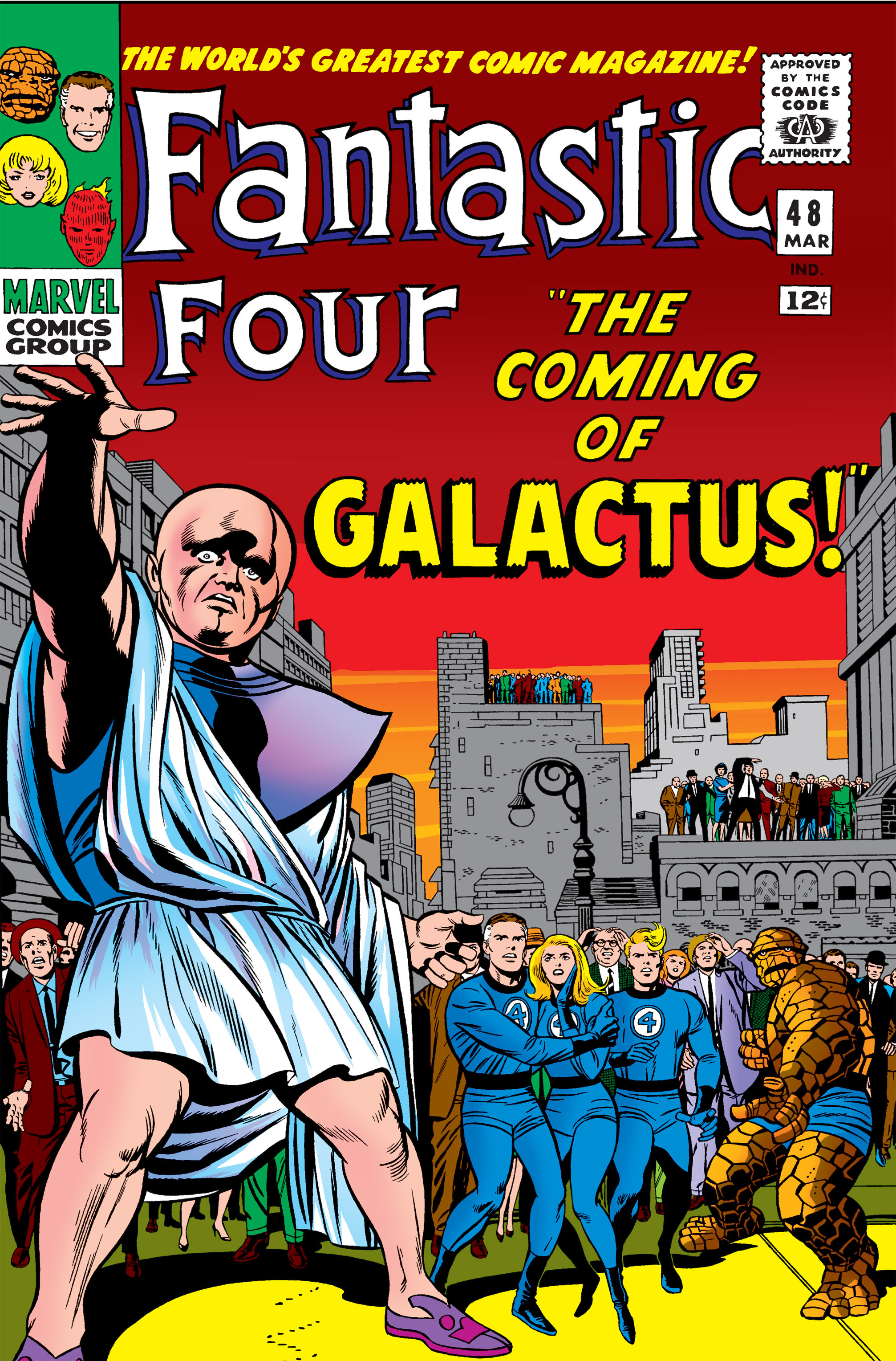 Read online Fantastic Four (1961) comic -  Issue #48 - 1