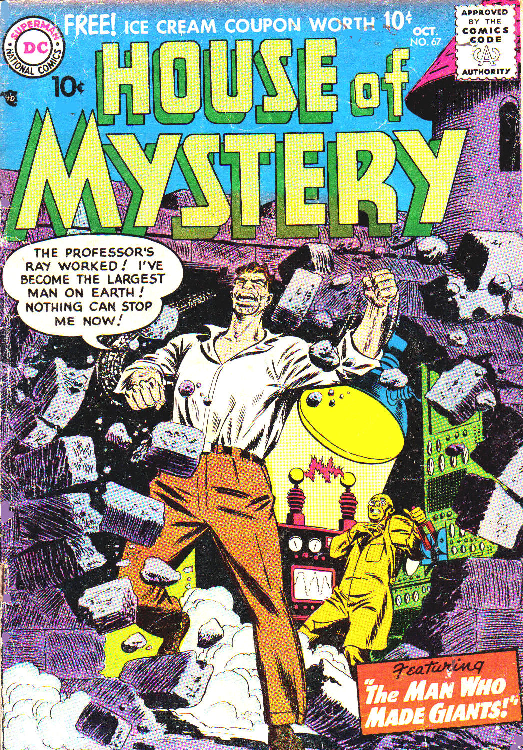 Read online House of Mystery (1951) comic -  Issue #67 - 1