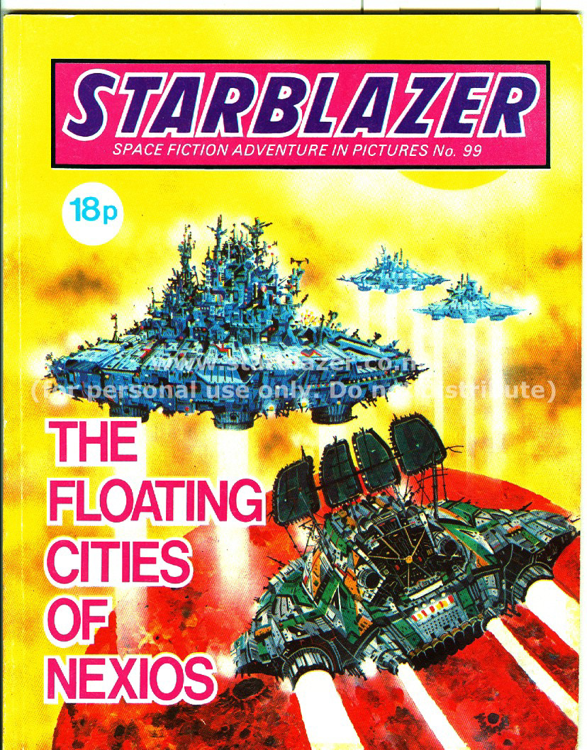 Read online Starblazer comic -  Issue #99 - 1