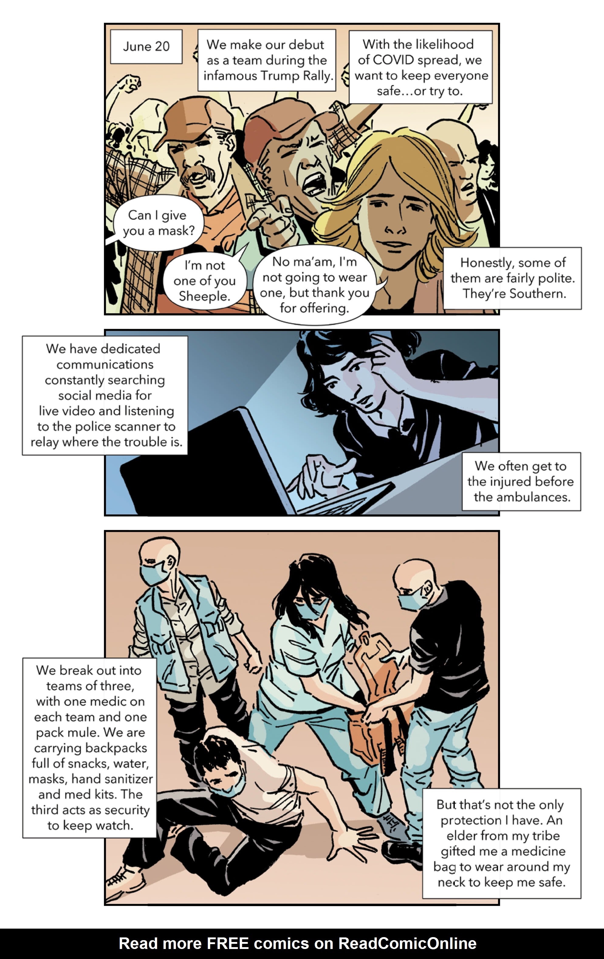 Read online COVID Chronicles comic -  Issue # TPB - 81
