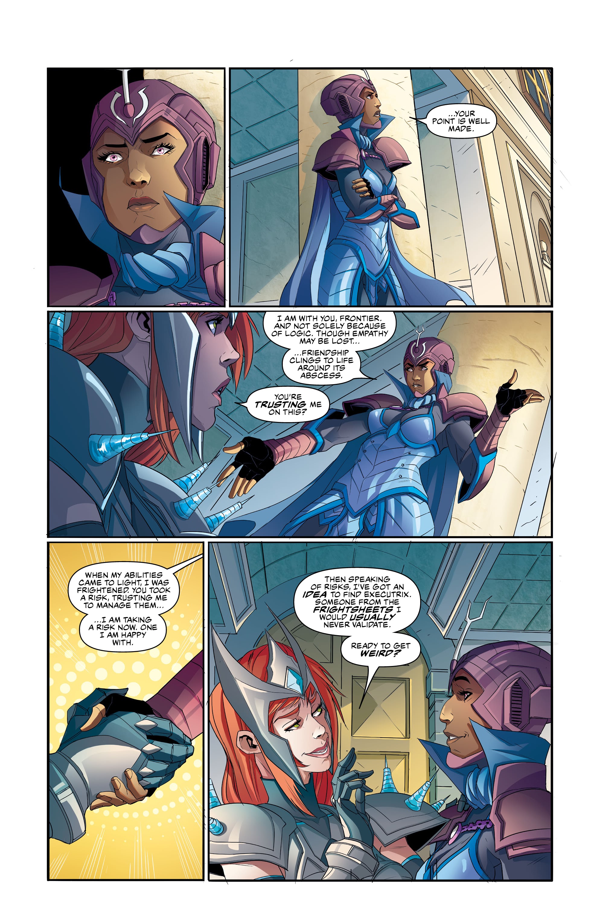 Read online Commanders In Crisis comic -  Issue #9 - 13