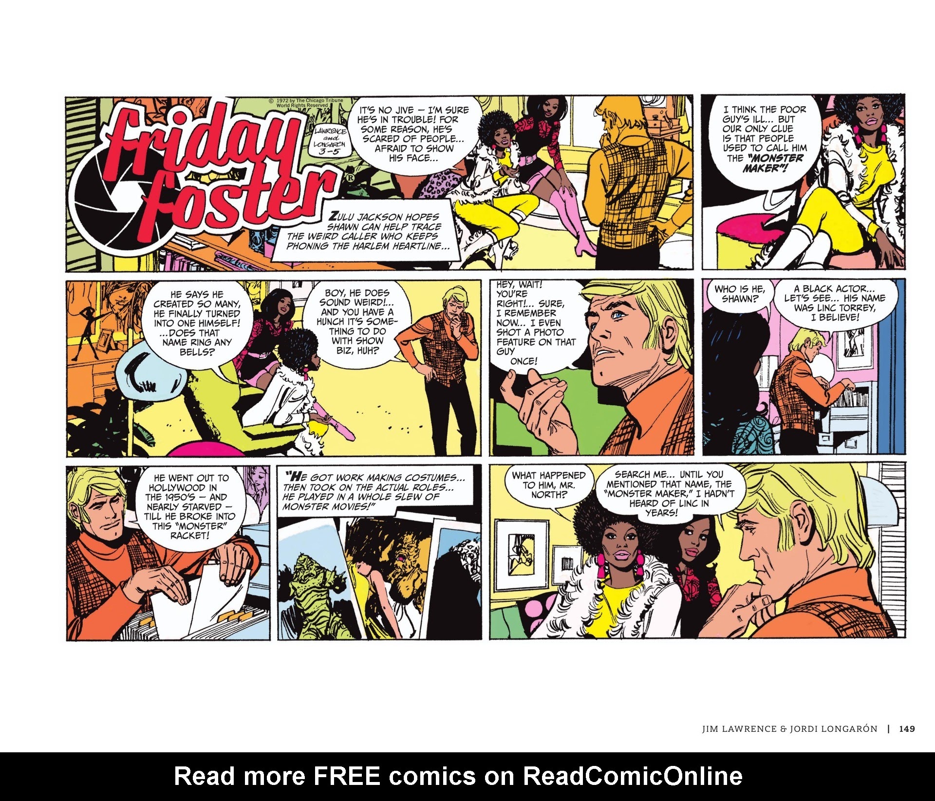 Read online Friday Foster: The Sunday Strips comic -  Issue # TPB (Part 2) - 50