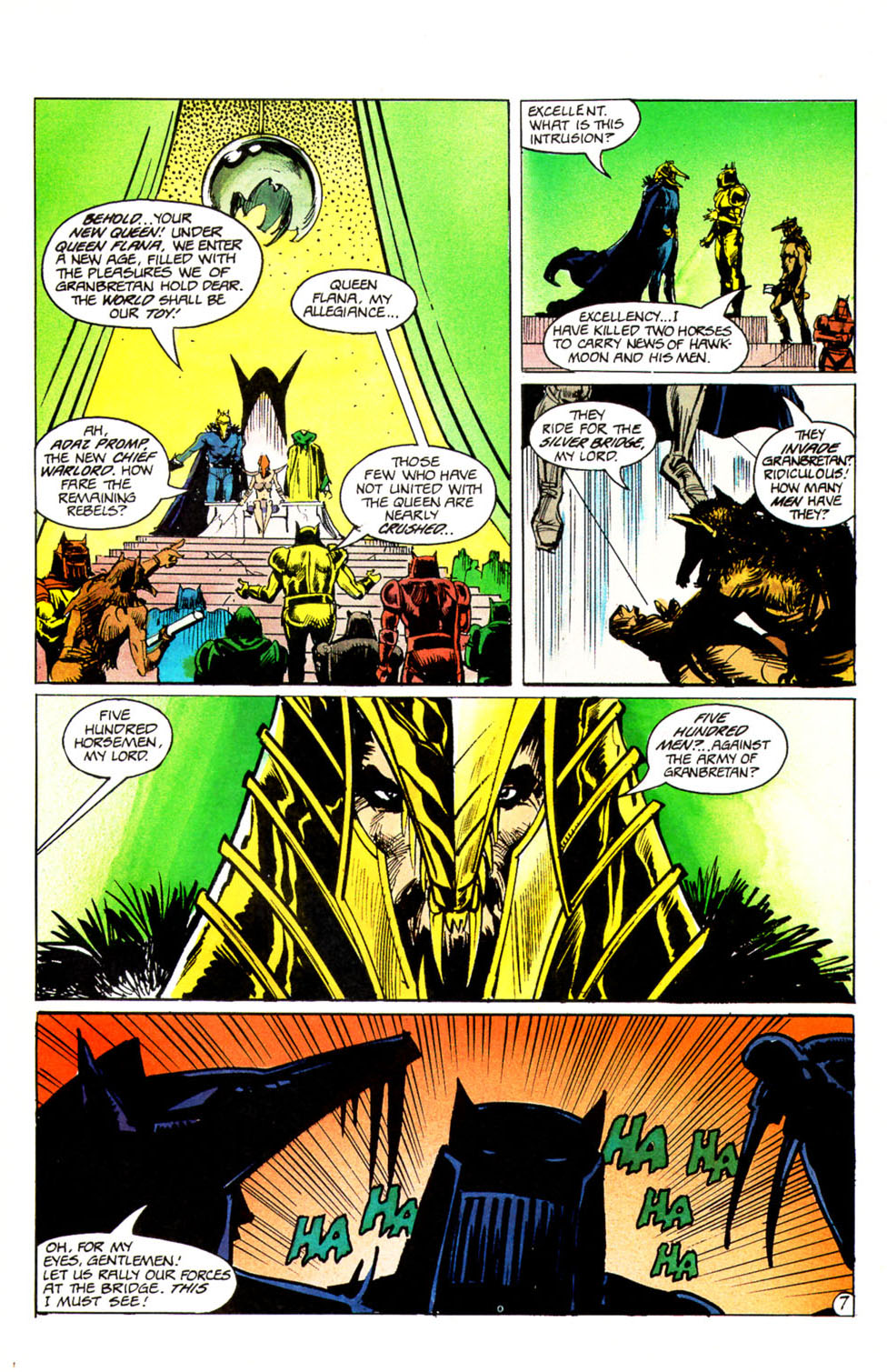 Read online Hawkmoon: The Runestaff comic -  Issue #4 - 9