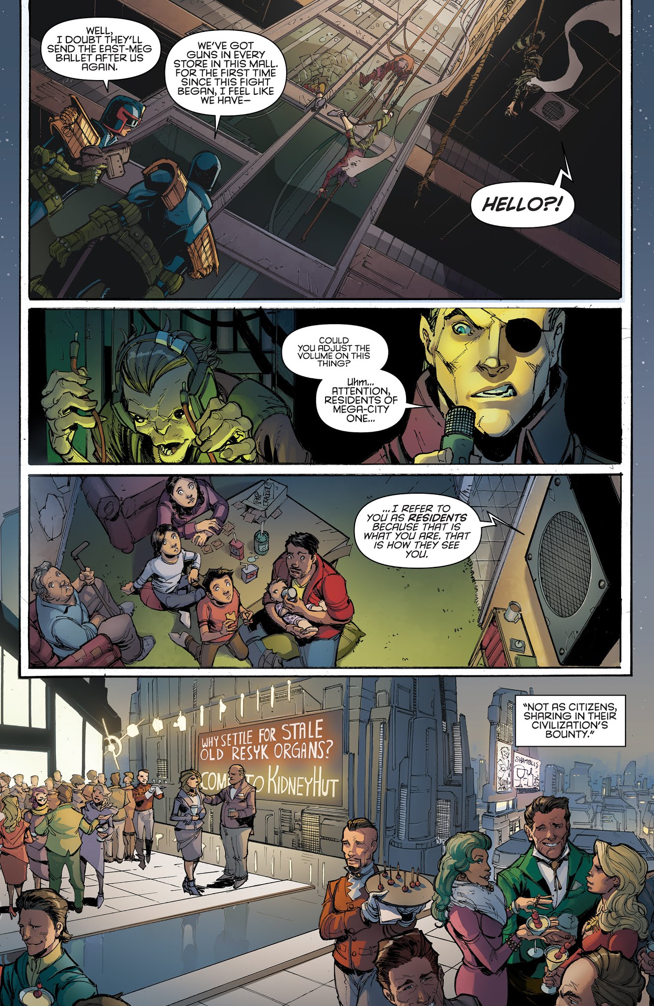 Read online Judge Dredd: Under Siege comic -  Issue #3 - 14