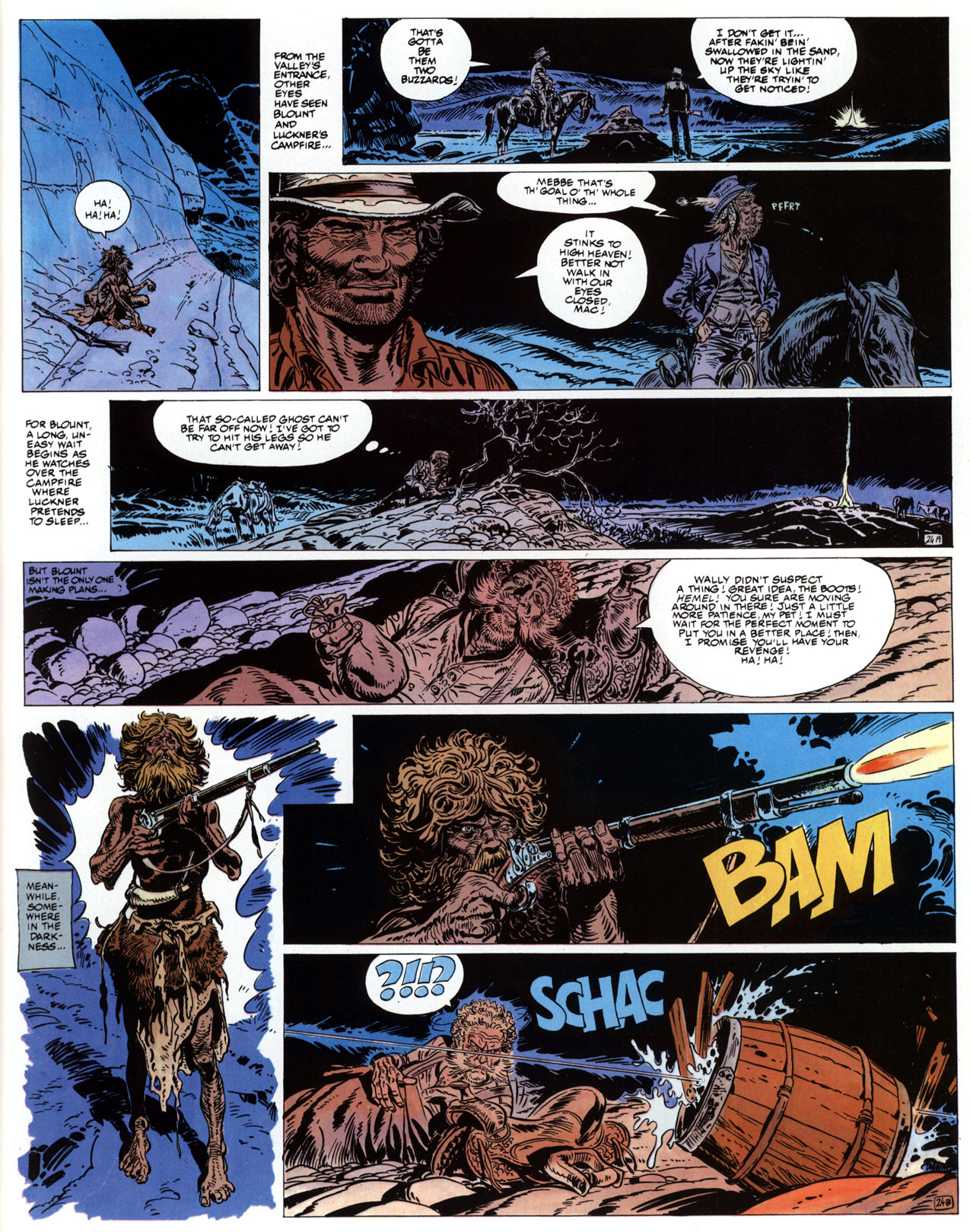 Read online Epic Graphic Novel: Marshal Blueberry comic -  Issue # TPB - 74