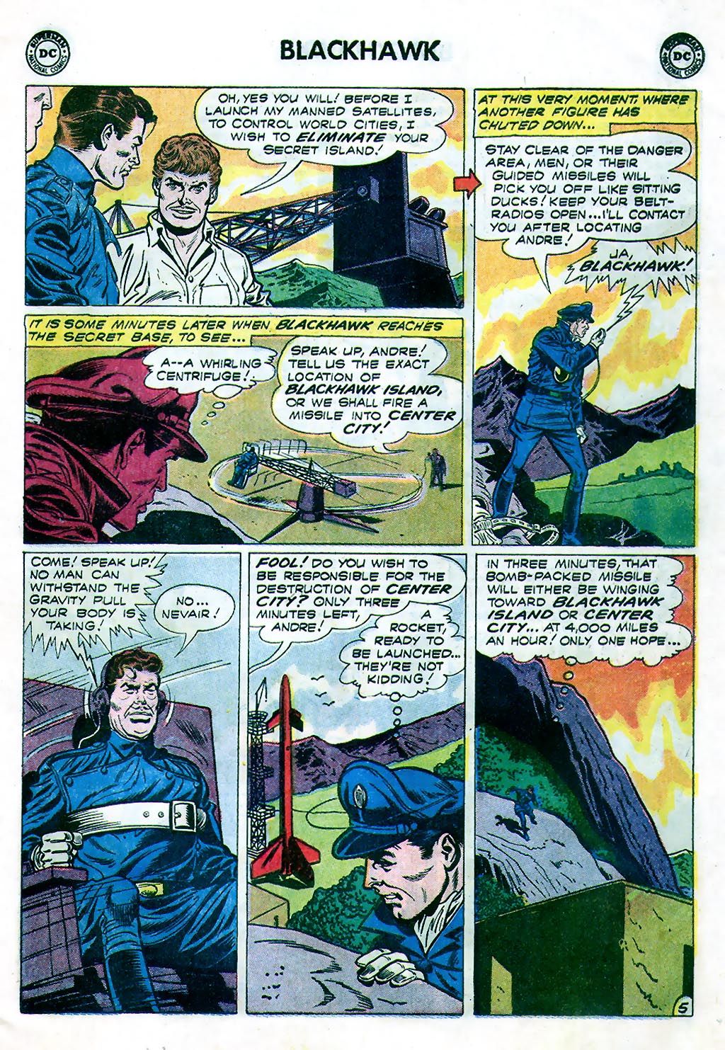Read online Blackhawk (1957) comic -  Issue #140 - 7