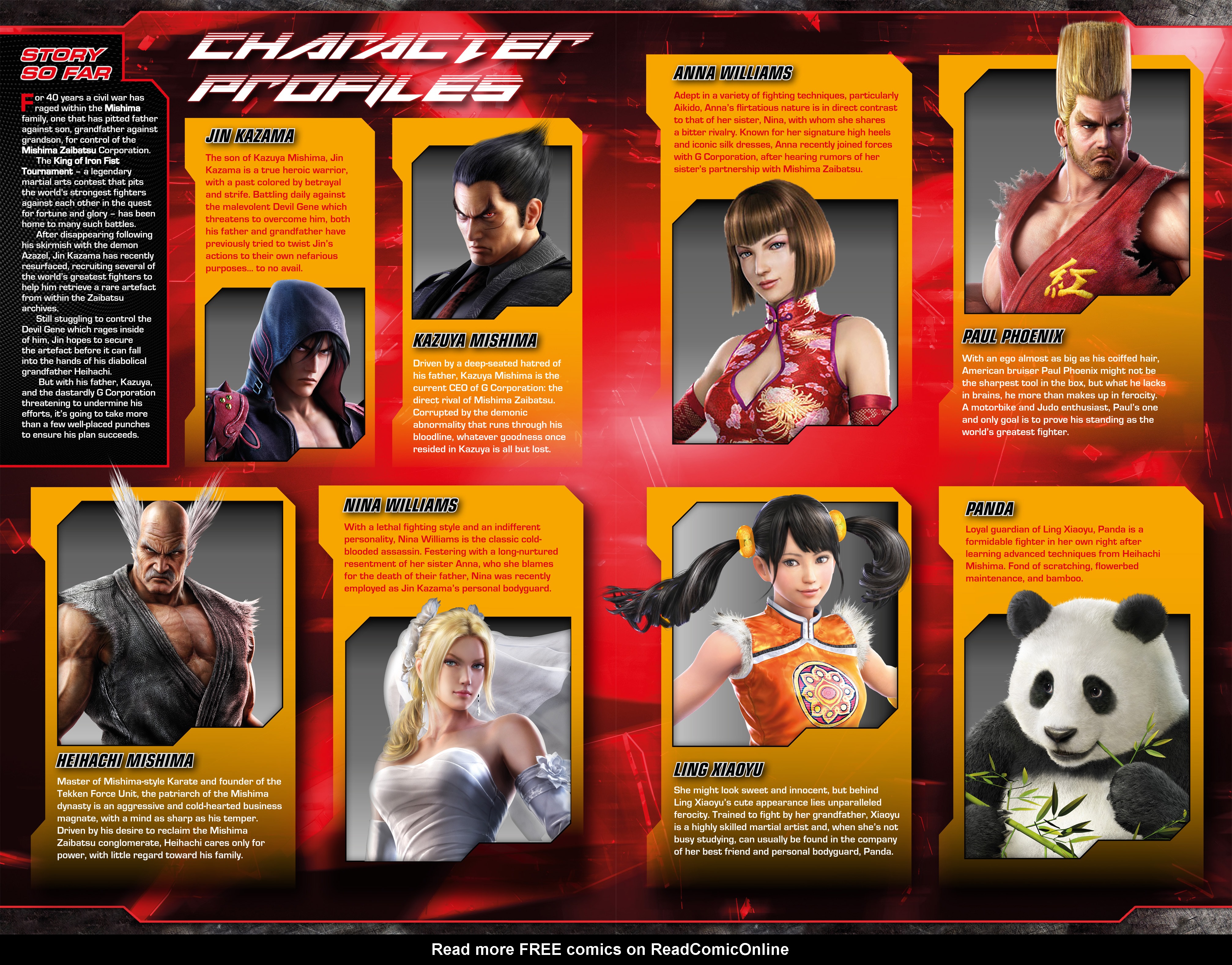 Read online Tekken comic -  Issue #2 - 5