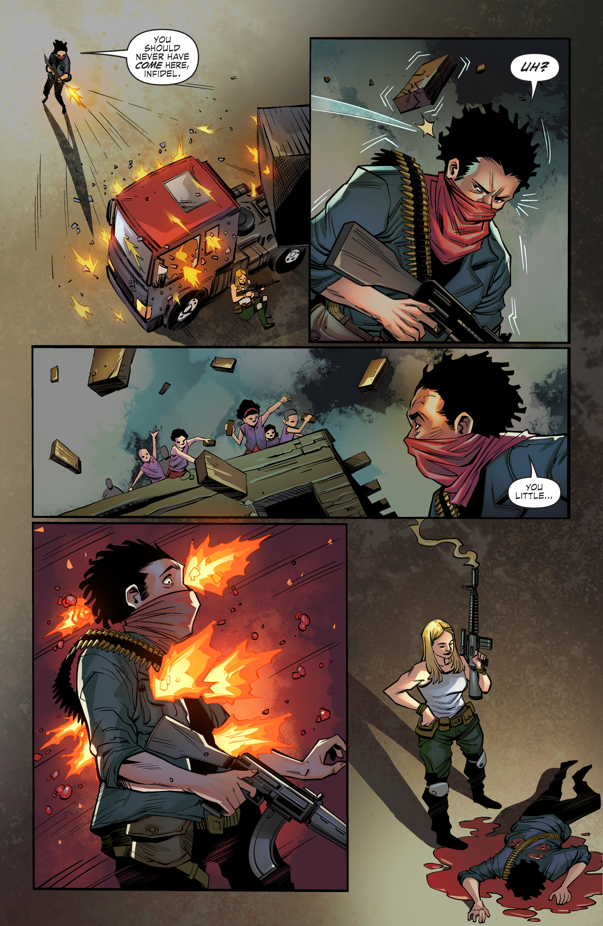 Read online Militia comic -  Issue #2 - 21