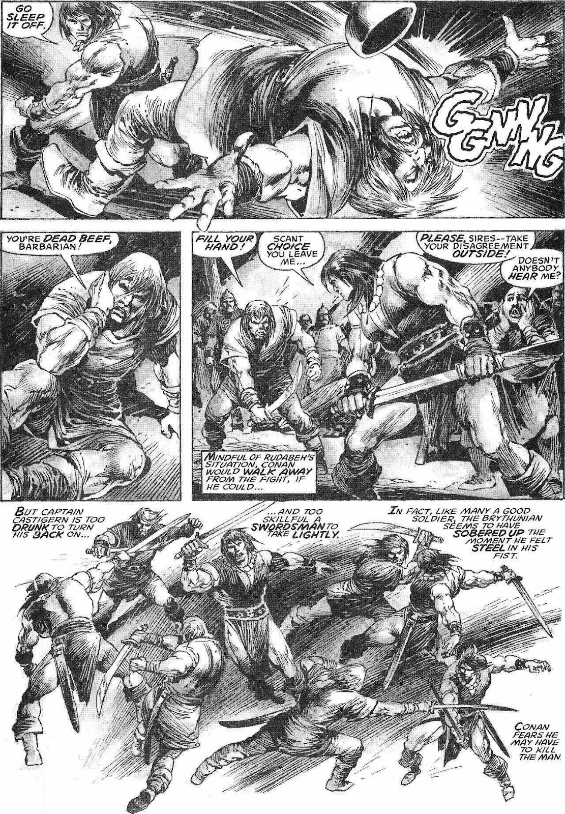The Savage Sword Of Conan issue 208 - Page 34