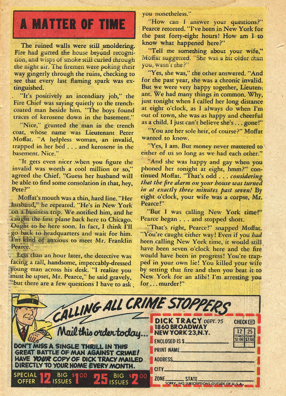 Read online Dick Tracy comic -  Issue #75 - 31