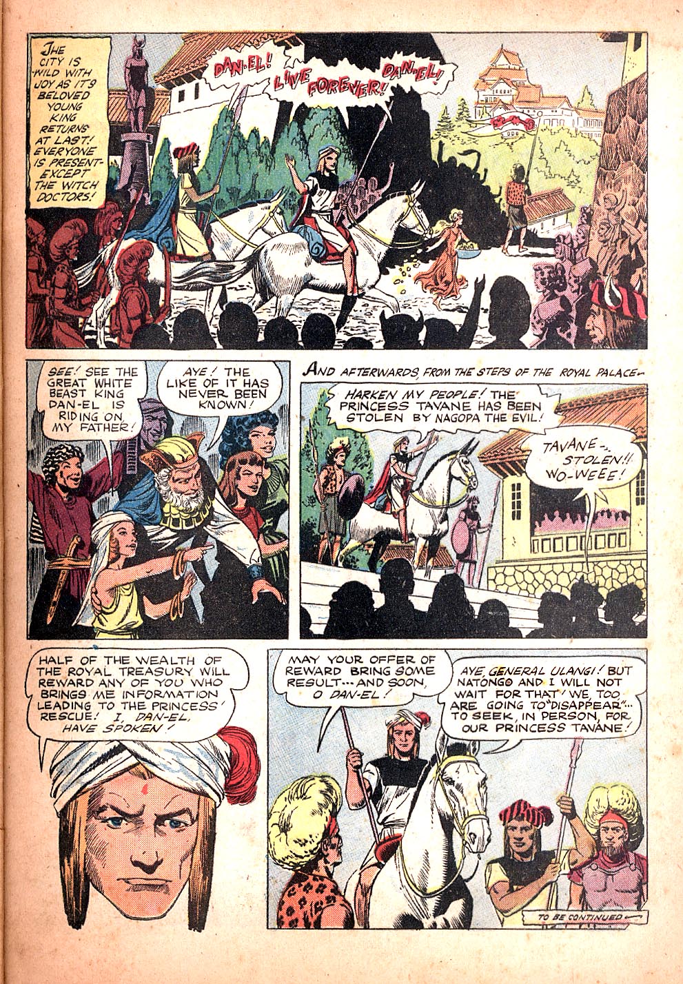 Read online Tarzan (1948) comic -  Issue #69 - 34