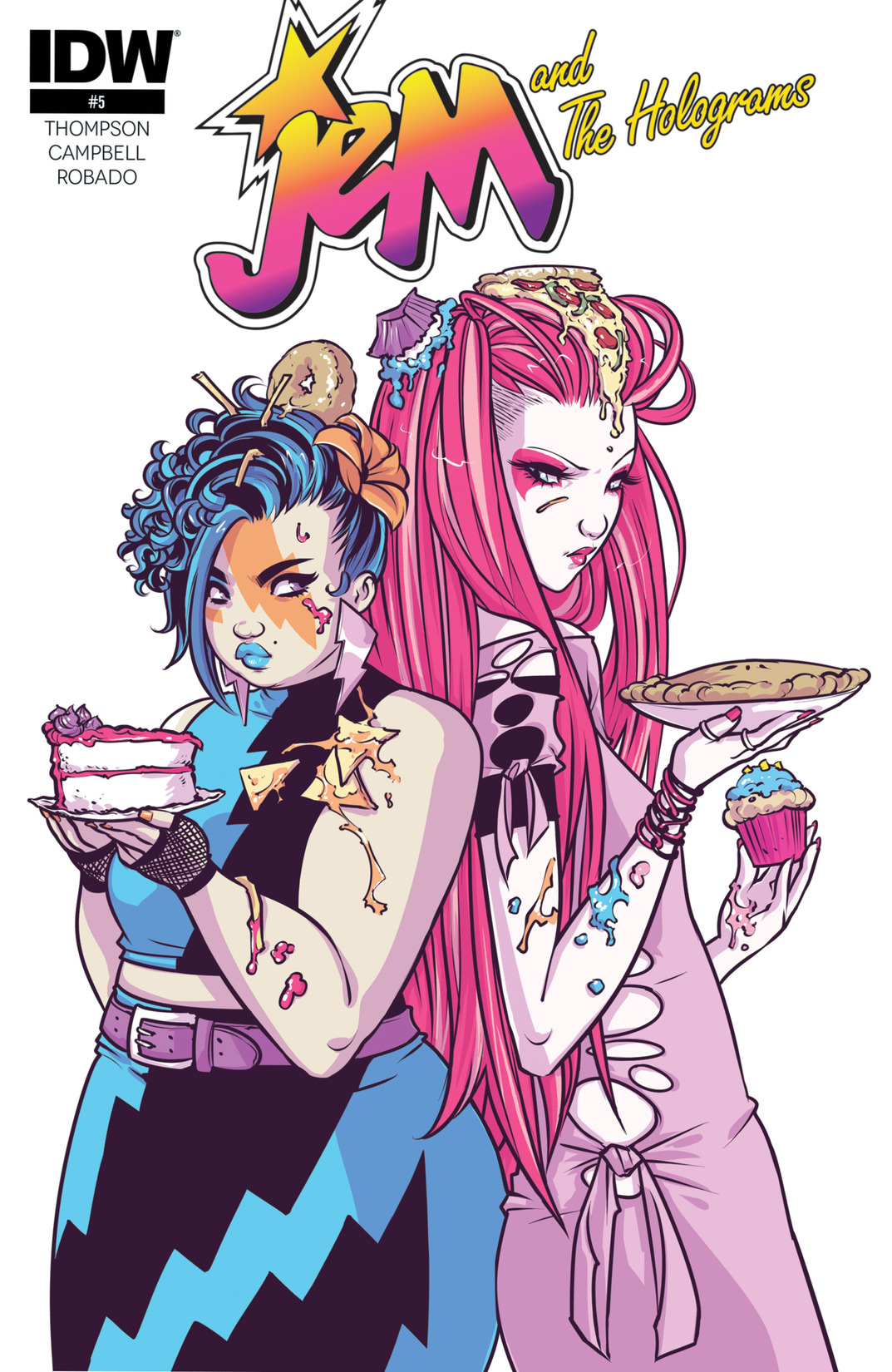 Read online Jem and The Holograms comic -  Issue #5 - 1