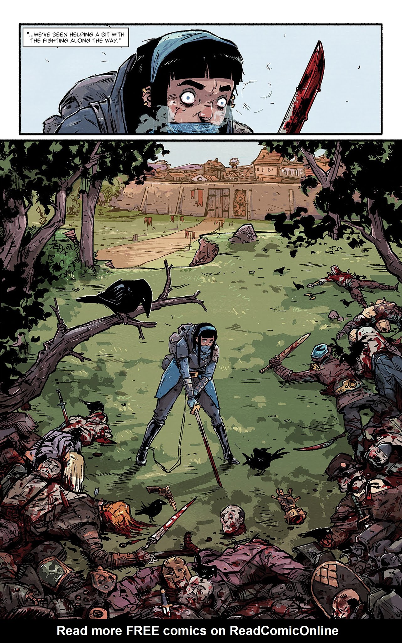 Read online Amala's Blade comic -  Issue #2 - 13