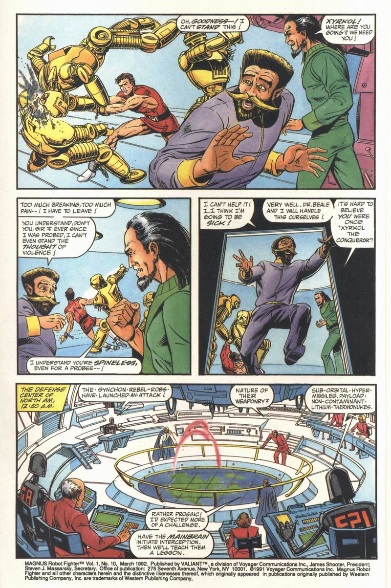 Read online Magnus Robot Fighter (1991) comic -  Issue #10 - 3