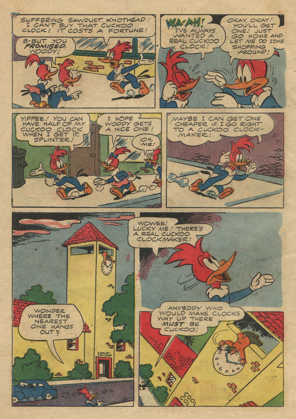 Read online Walter Lantz Woody Woodpecker (1952) comic -  Issue #25 - 30