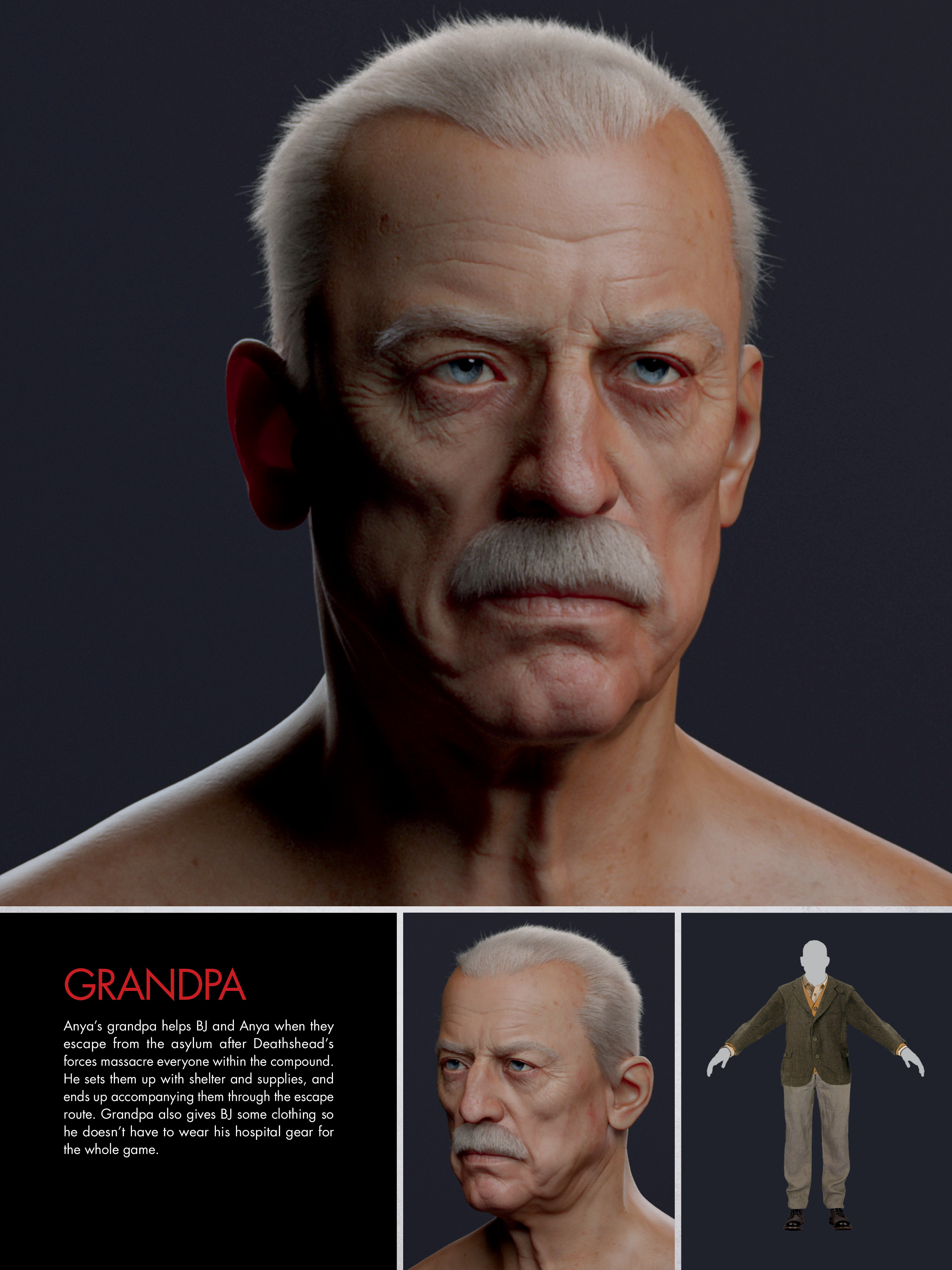 Read online The Art of Wolfenstein: The New Order comic -  Issue # TPB (Part 1) - 58