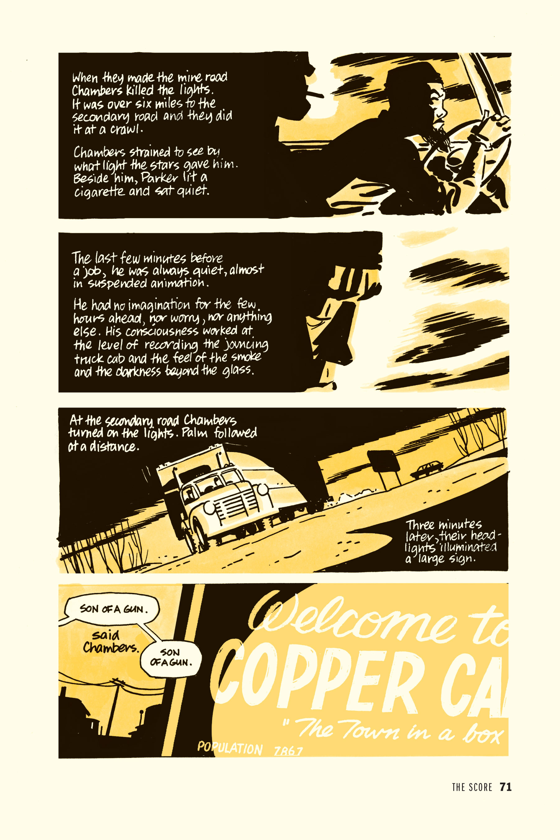 Read online Richard Stark's Parker comic -  Issue #3 - 70