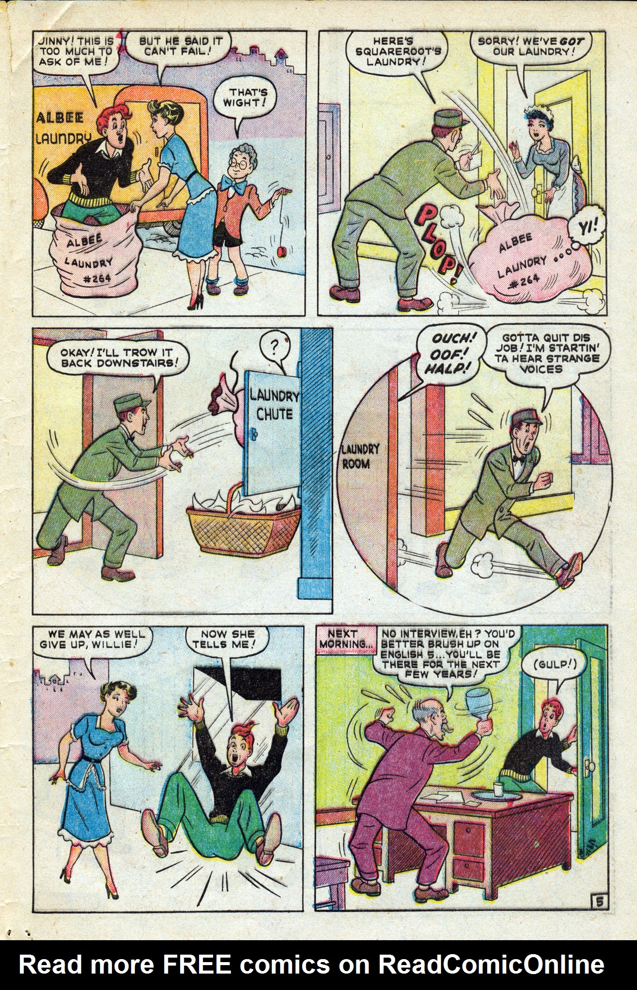 Read online Willie Comics (1946) comic -  Issue #19 - 47