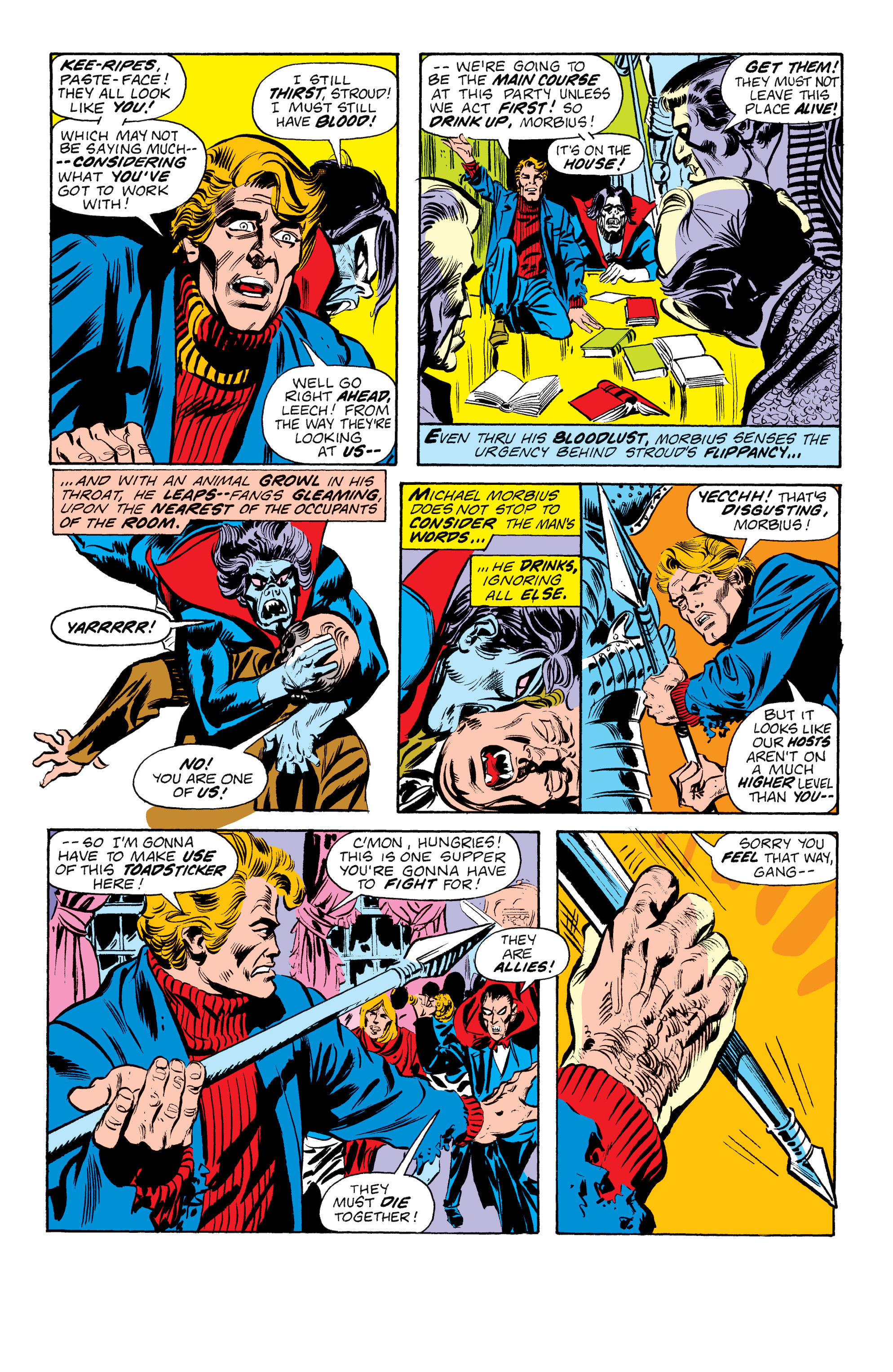 Read online Morbius Epic Collection comic -  Issue # The End of A Living Vampire (Part 1) - 71