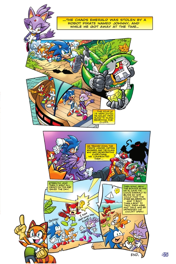 Read online Sonic Select Vol. 9 comic -  Issue # Full - 46