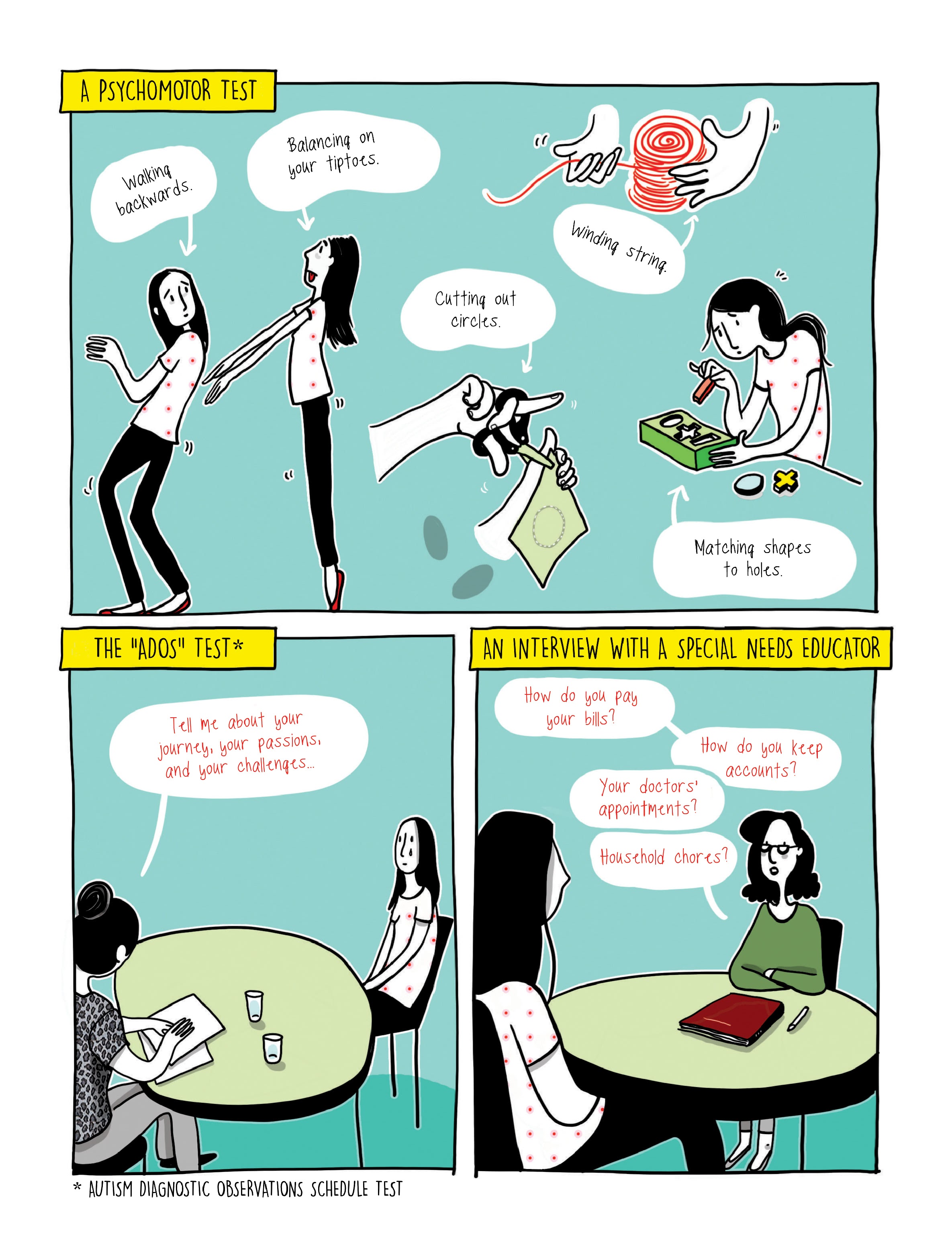 Read online Invisible Differences: A Story of Asperger's, Adulting, and Living A Life In Full Color comic -  Issue # TPB (Part 2) - 17