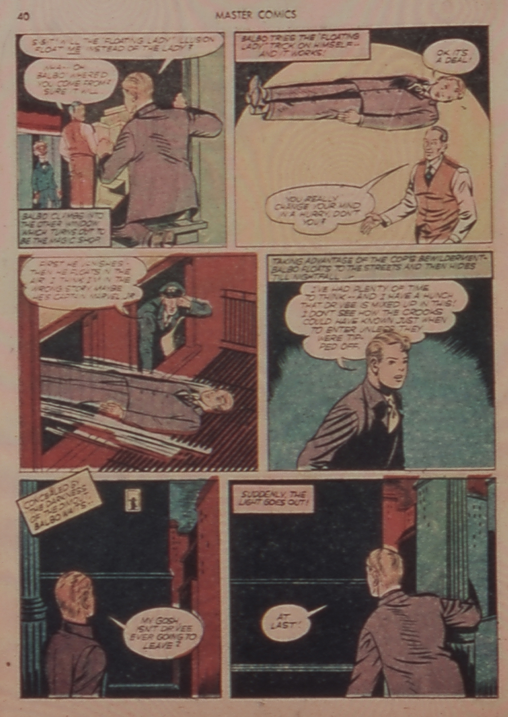 Read online Master Comics comic -  Issue #40 - 40