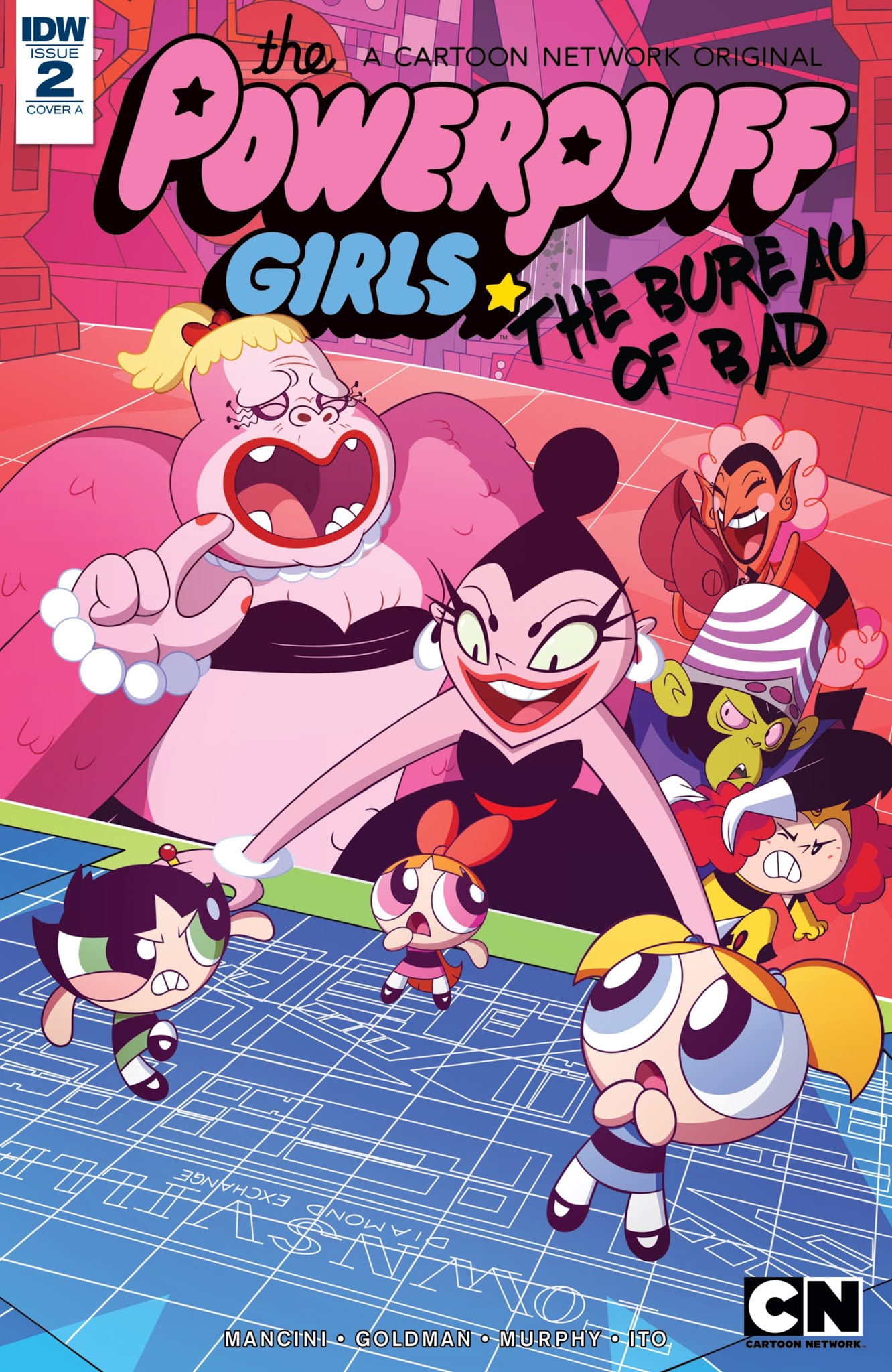 Read online The Powerpuff Girls: Bureau of Bad comic -  Issue #2 - 1