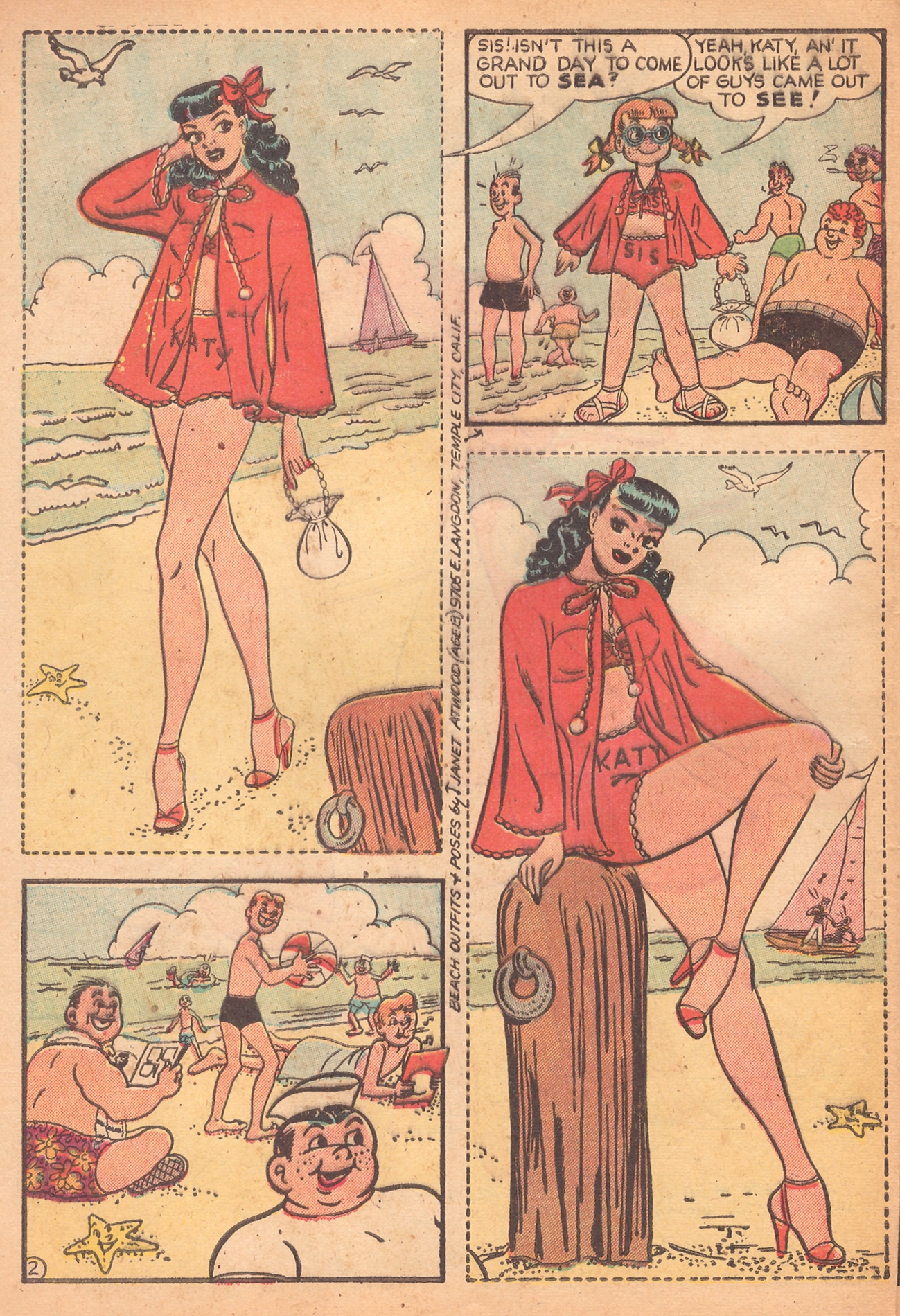 Read online Katy Keene (1949) comic -  Issue #7 - 4
