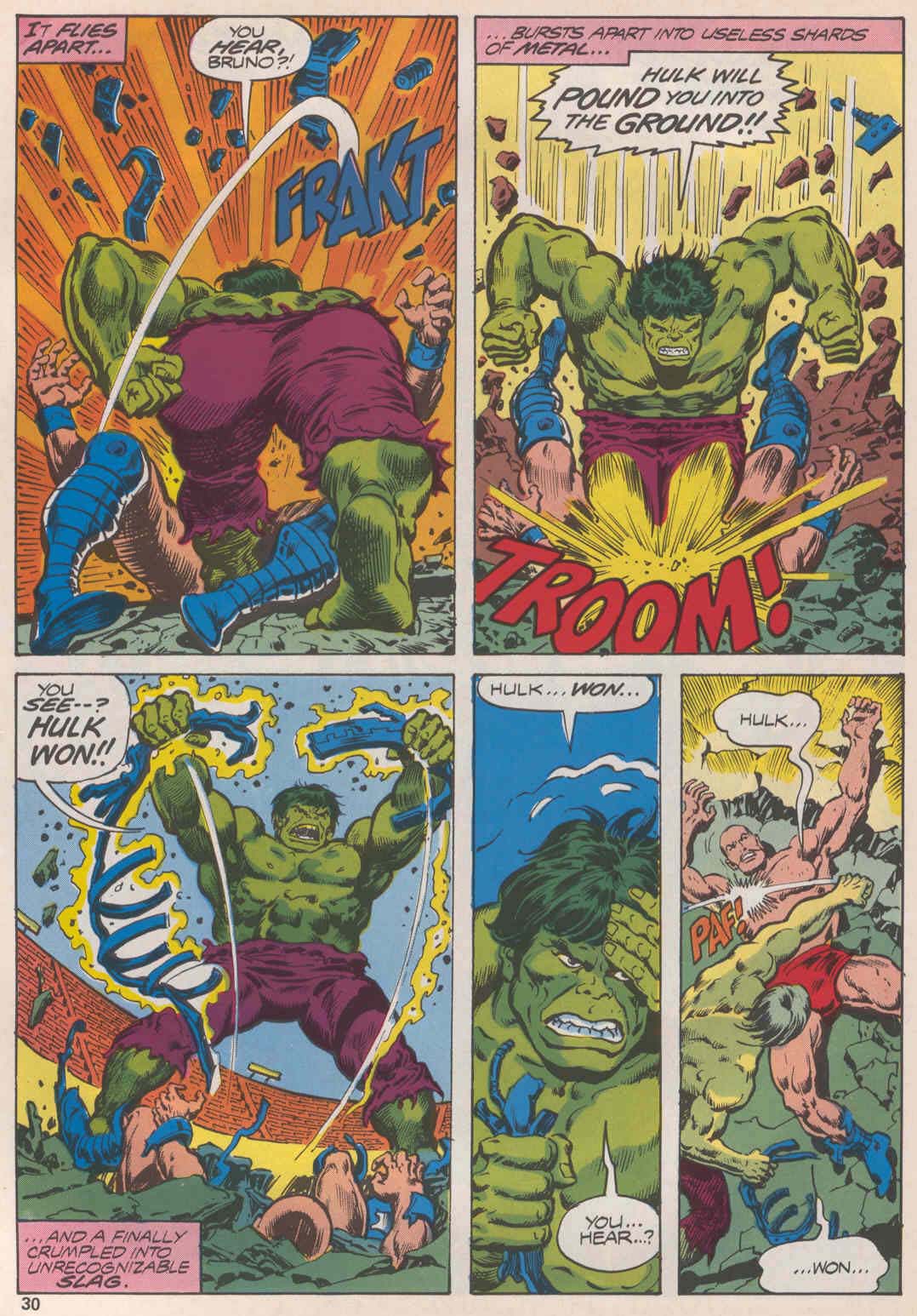 Read online Hulk (1978) comic -  Issue #12 - 30