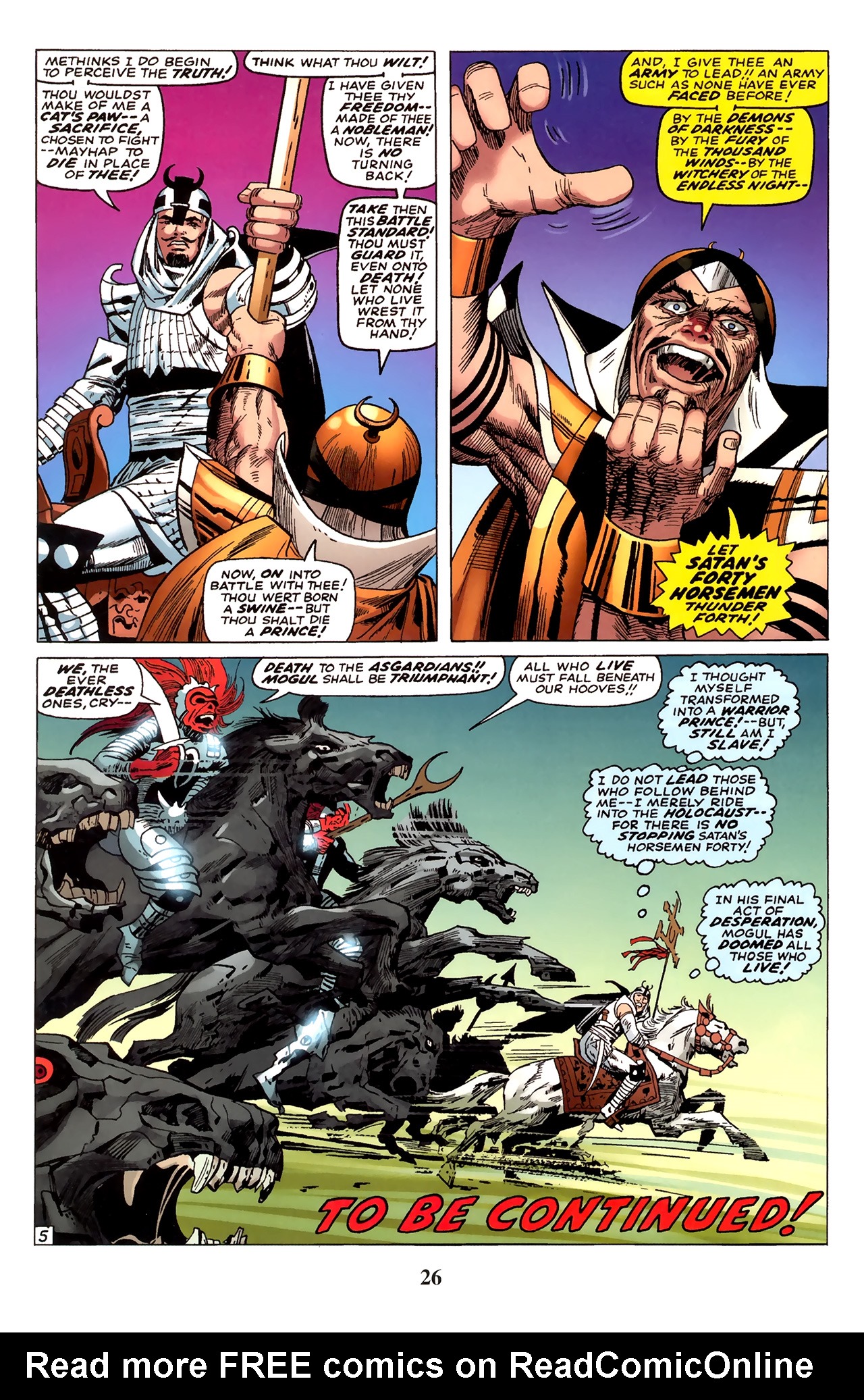 Read online Thor: Tales of Asgard by Stan Lee & Jack Kirby comic -  Issue #6 - 28