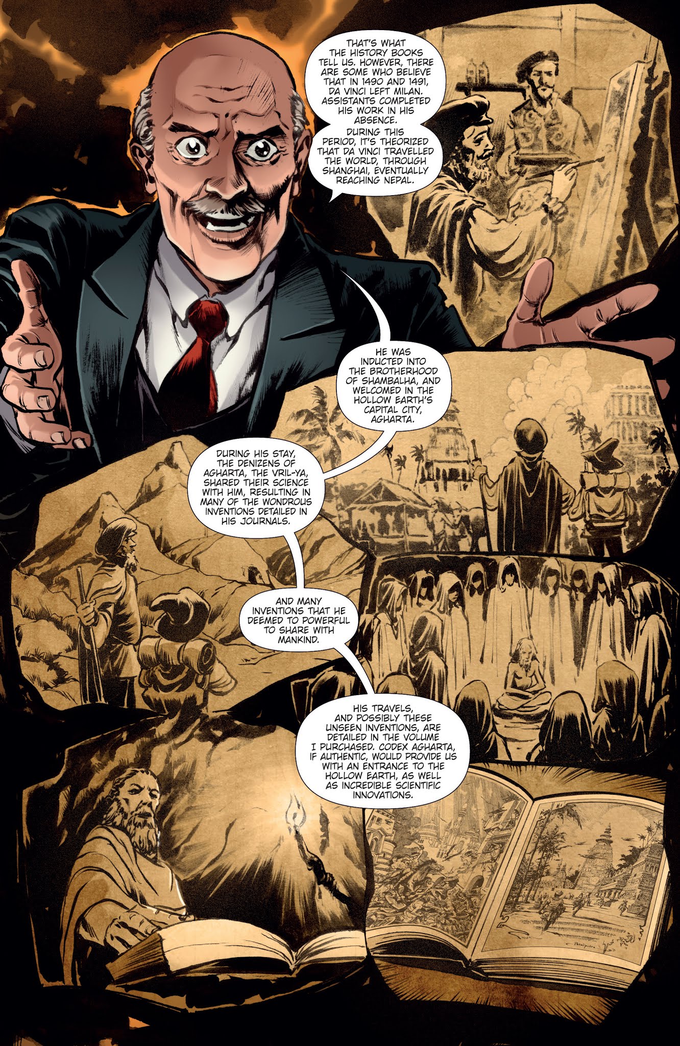 Read online Athena Voltaire comic -  Issue #5 - 5