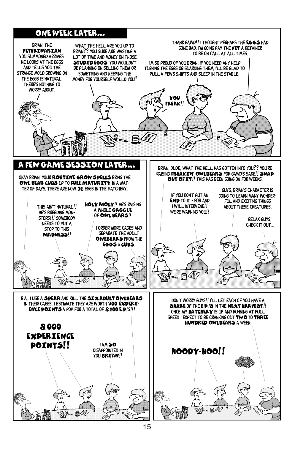 Read online Knights of the Dinner Table comic -  Issue #20 - 17