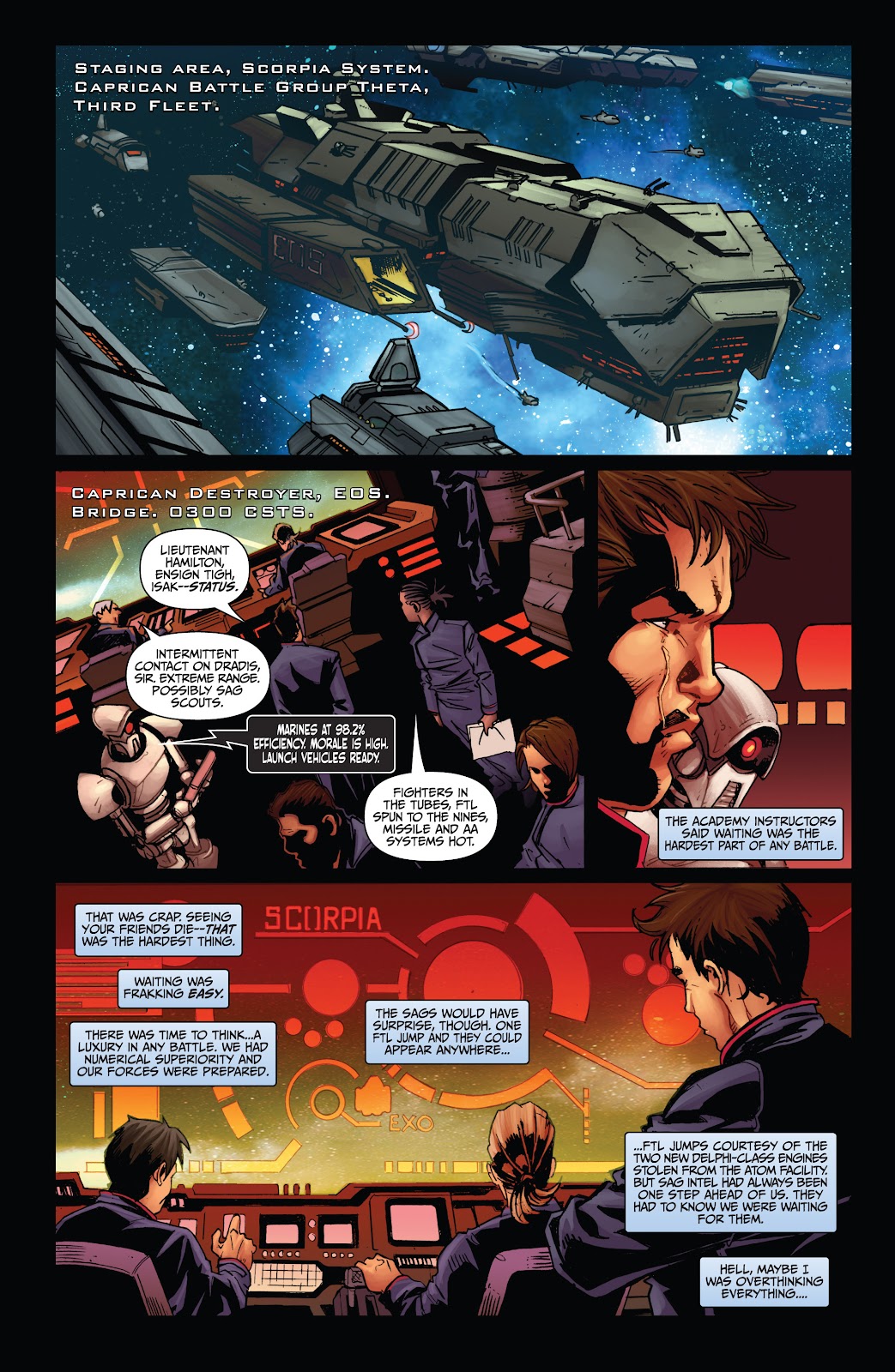Battlestar Galactica: Cylon War issue 2 - Page 17