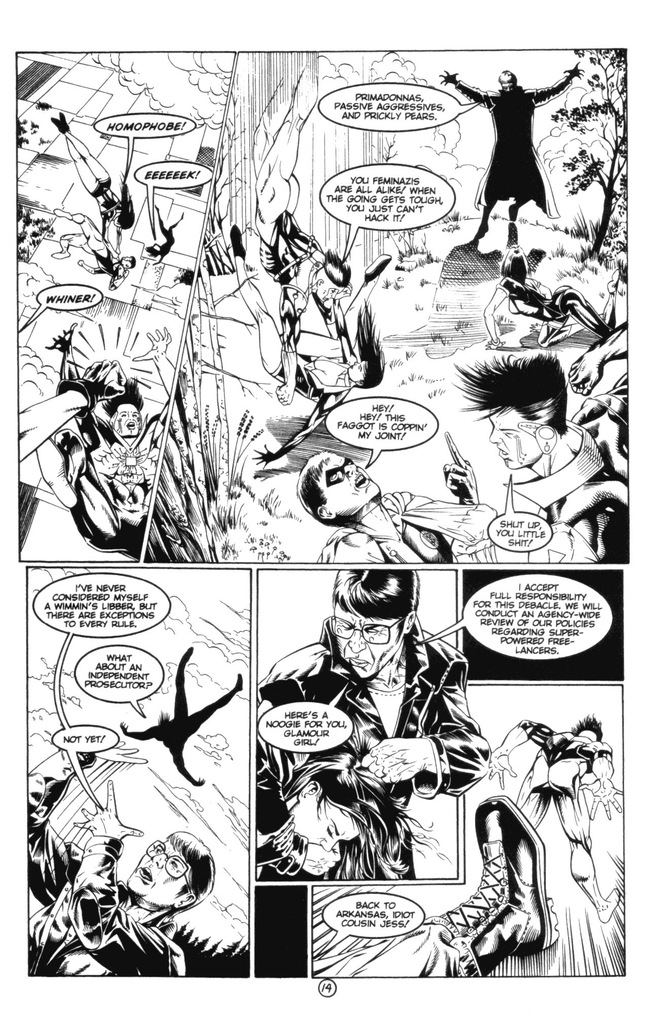 Read online The Badger (1997) comic -  Issue #6 - 16