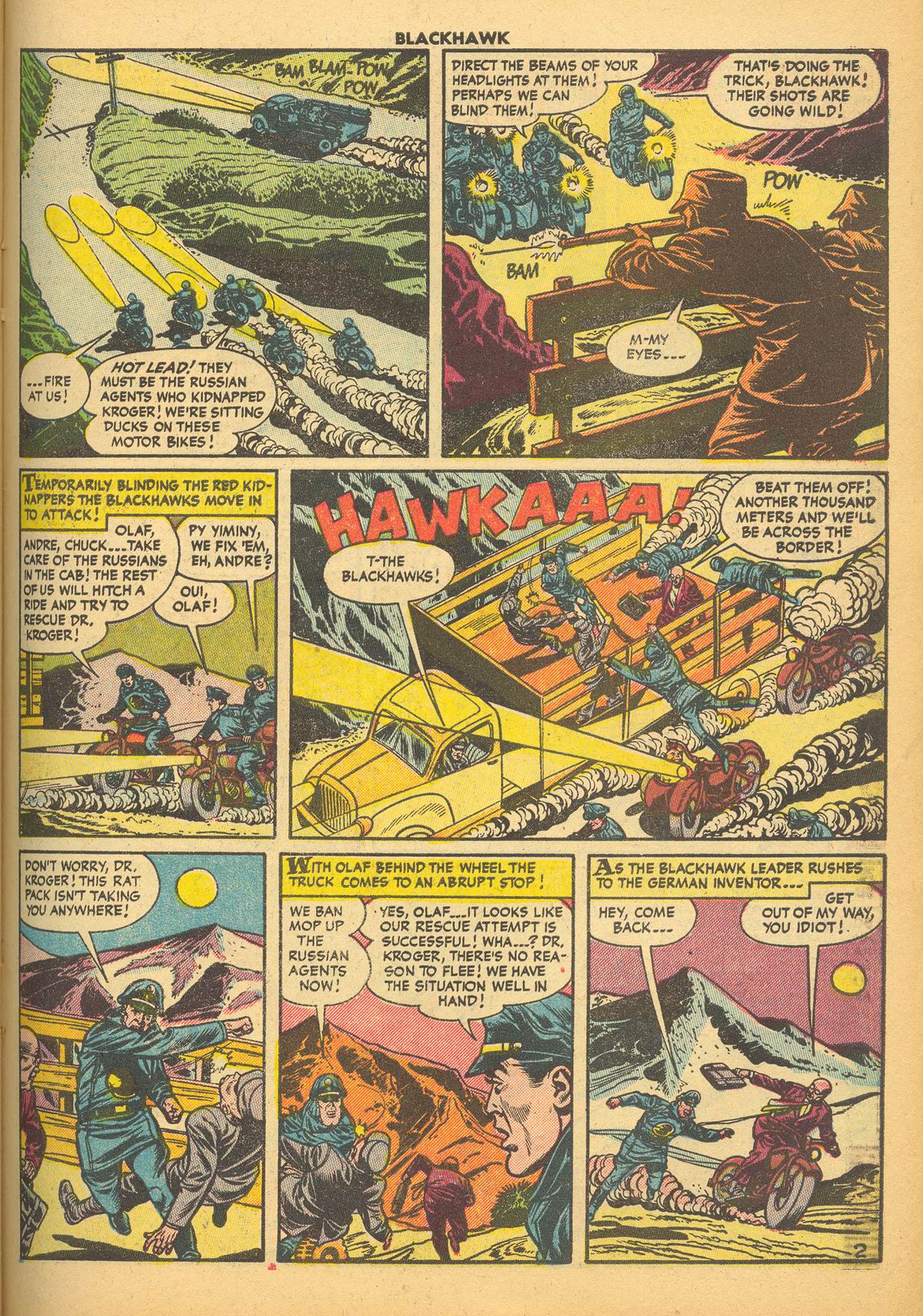 Read online Blackhawk (1957) comic -  Issue #92 - 27