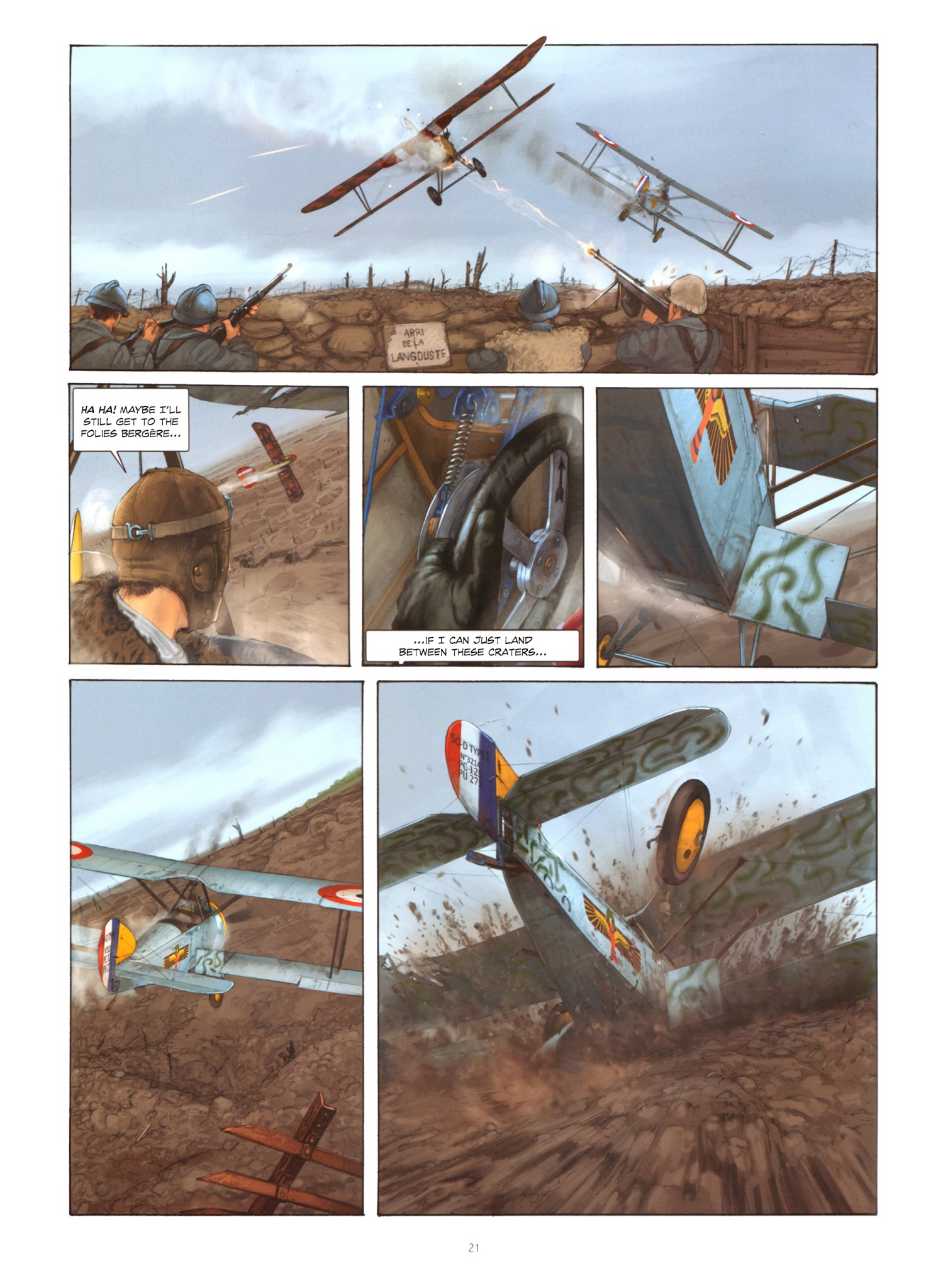 Read online Le Pilote à l'Edelweiss comic -  Issue #1 - 23
