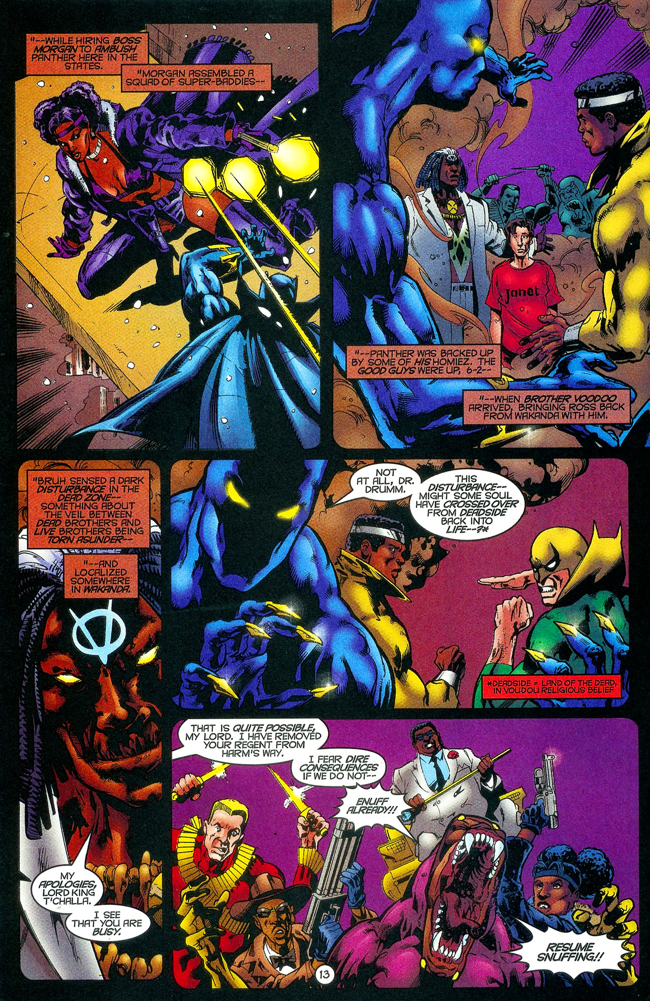 Read online Black Panther (1998) comic -  Issue #17 - 13