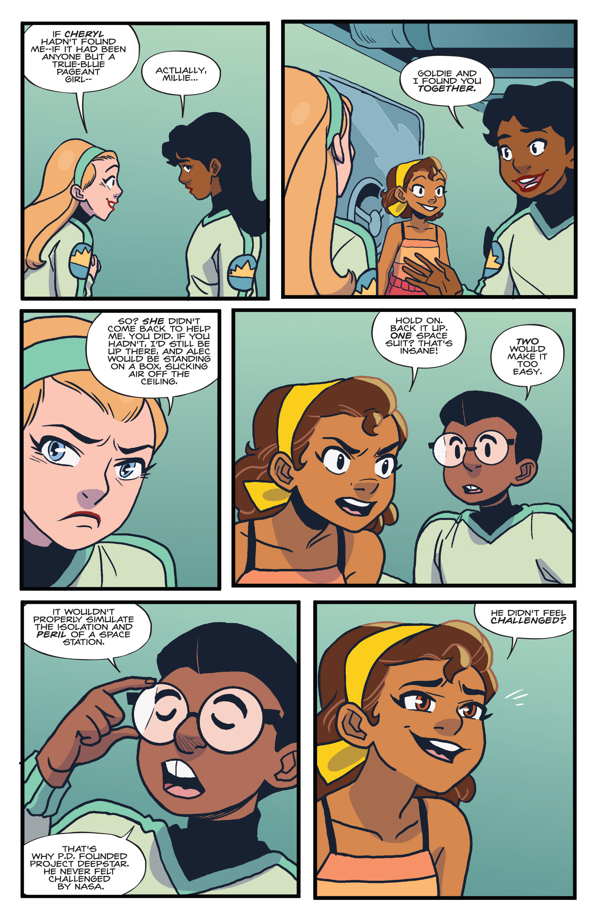 Read online Goldie Vance comic -  Issue #8 - 13