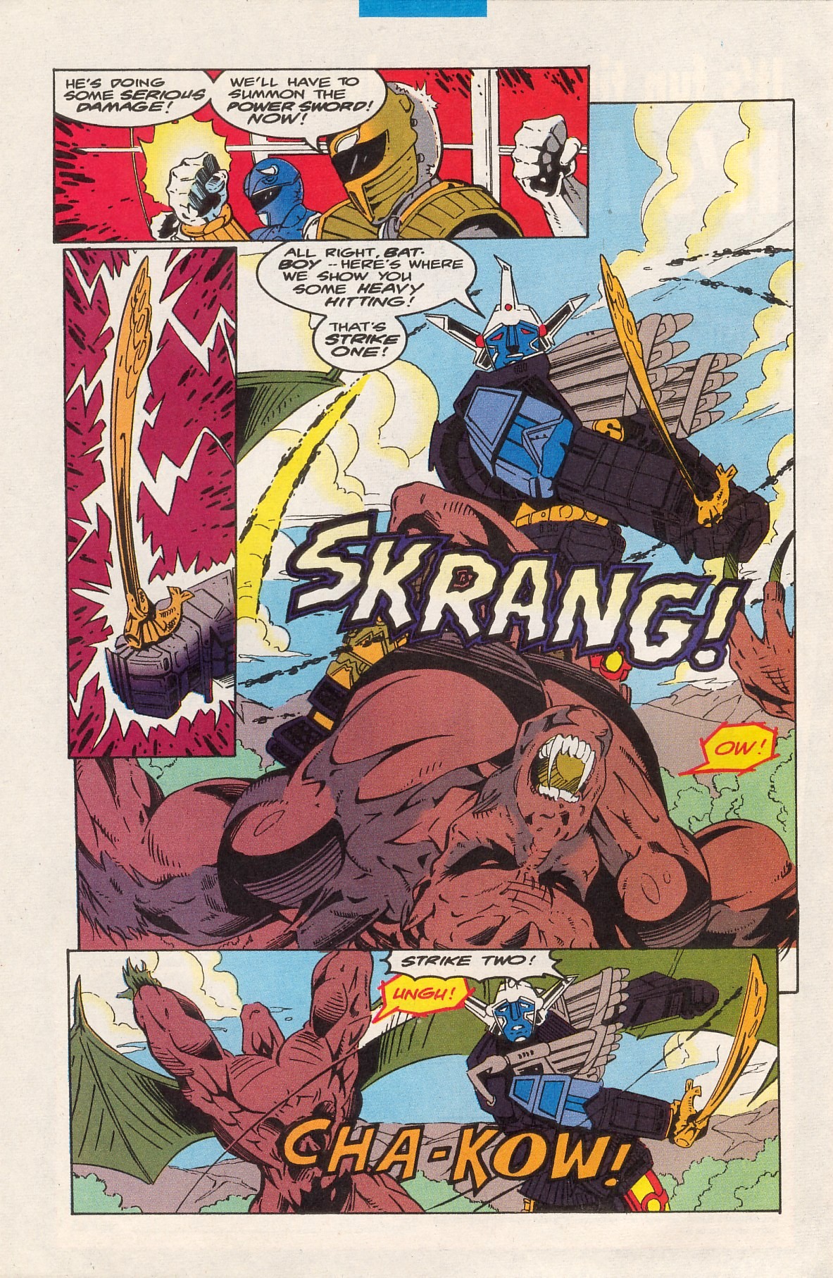 Read online Saban's Mighty Morphin' Power Rangers comic -  Issue #3 - 29